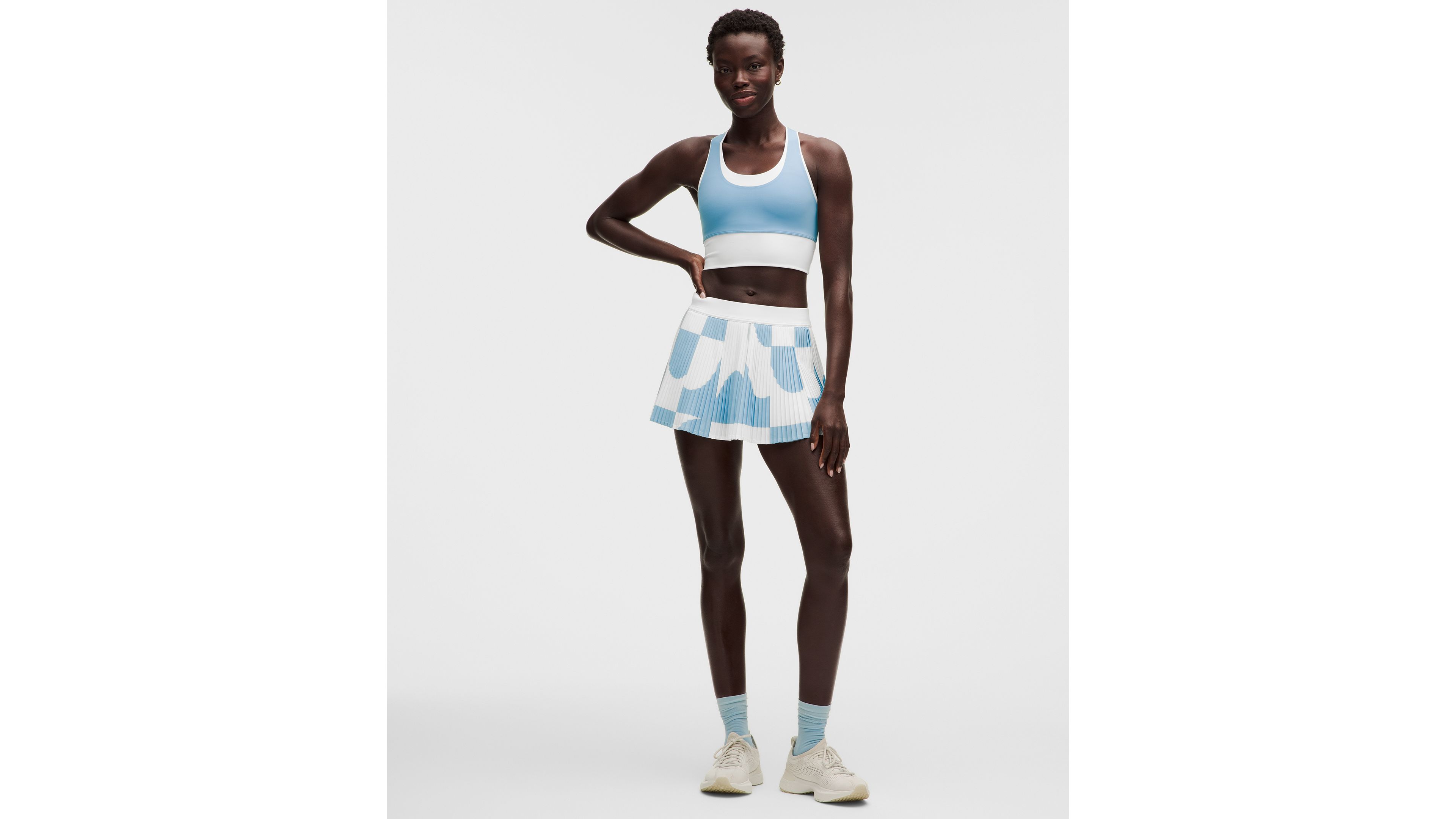 Layered Racerback Tennis Tank Top