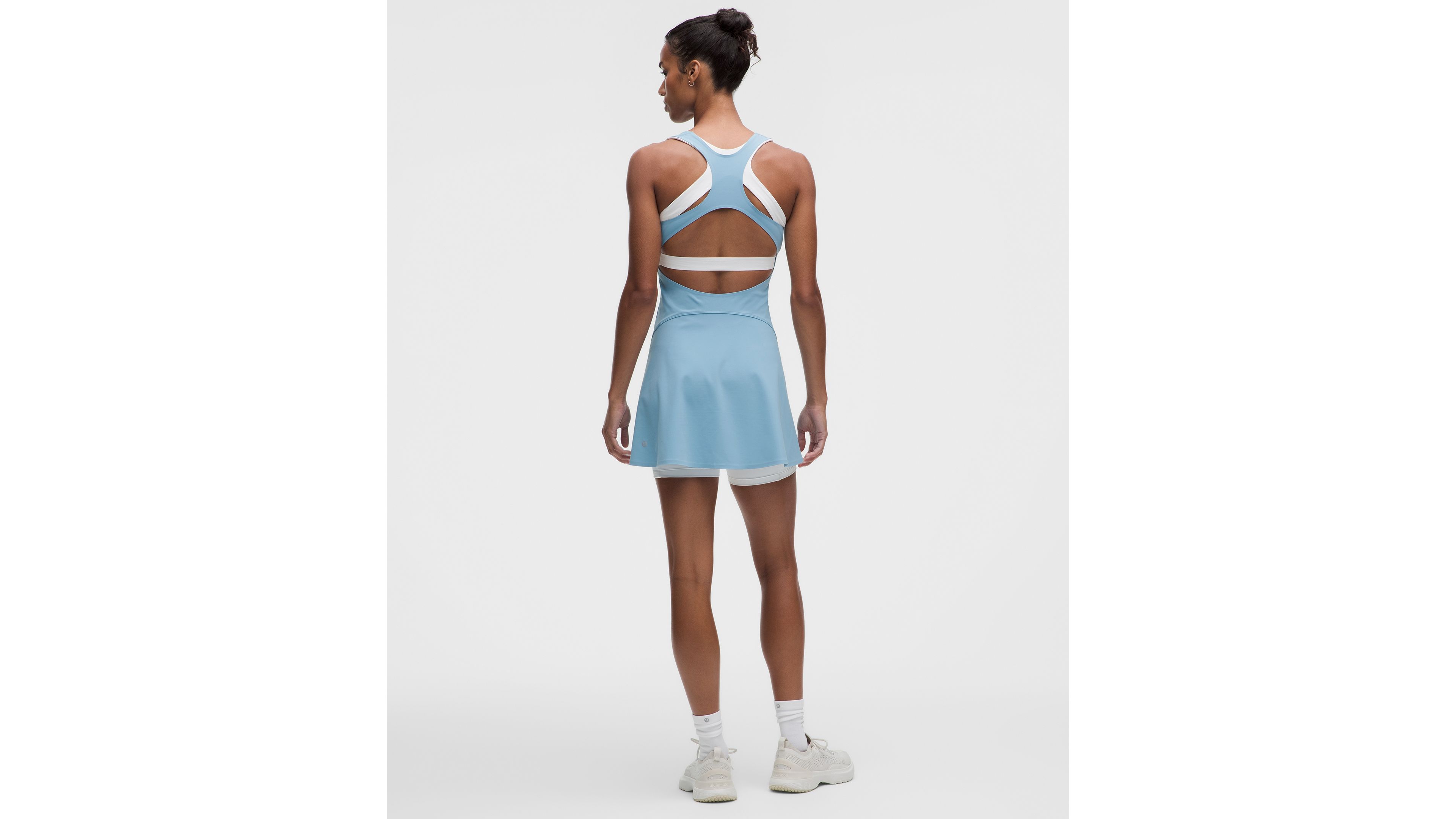 Layered Racerback Tennis Dress