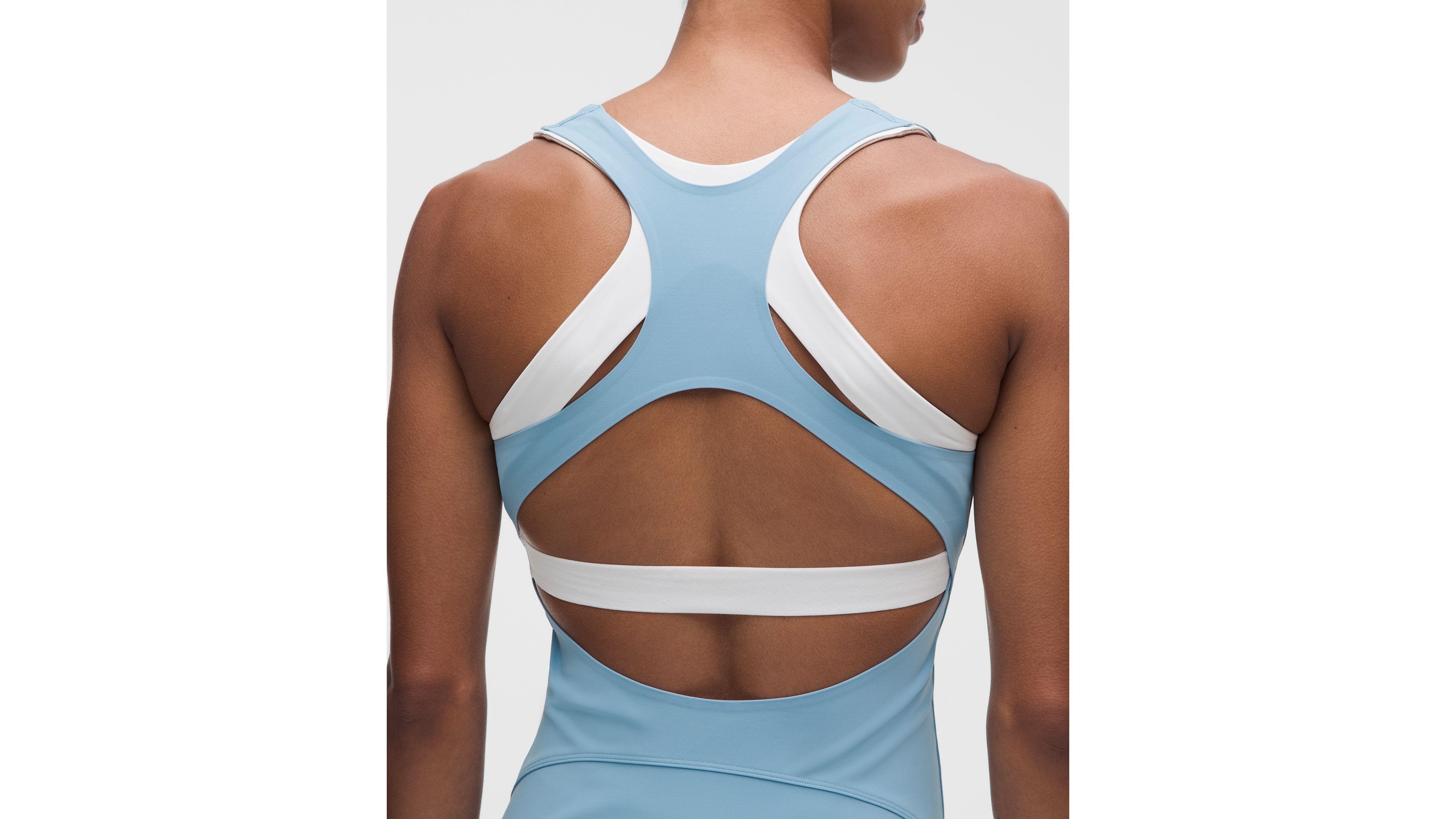 Layered Racerback Tennis Dress