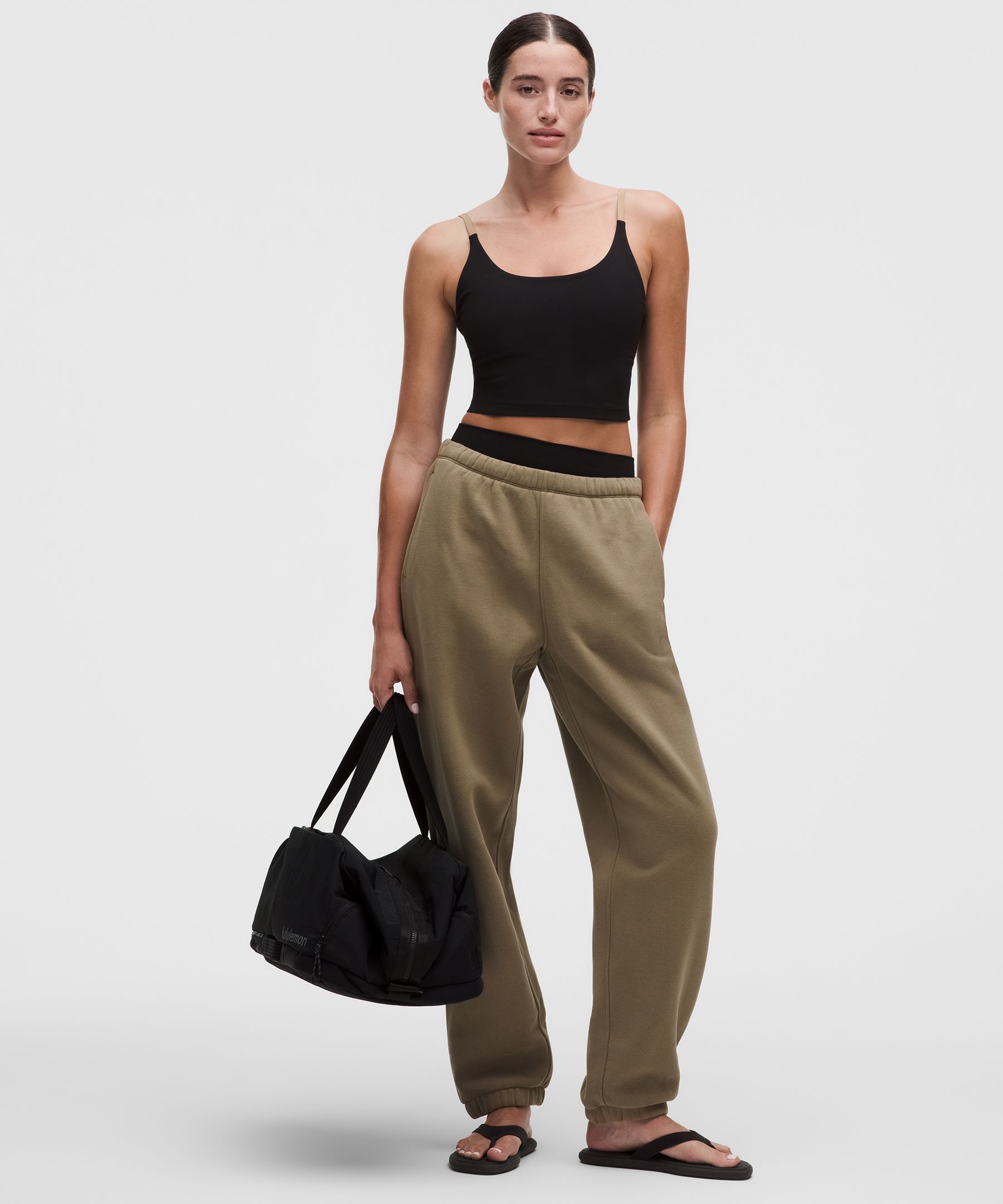 lululemon Align&trade; Scoop-Neck Cropped Tank Top *B/C Cup