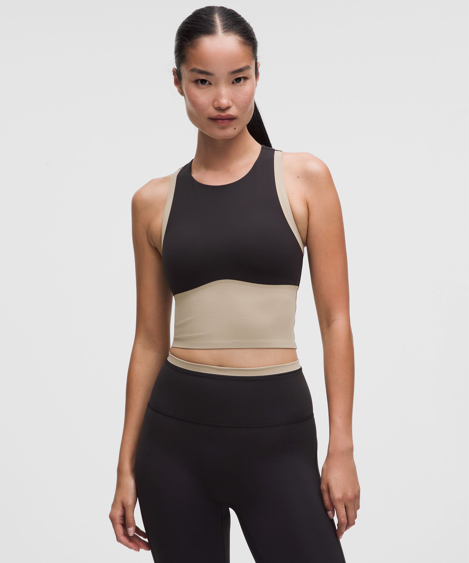 Wunder Train Layered-Look Tank Top Medium Support B/C Cup by Lululemon