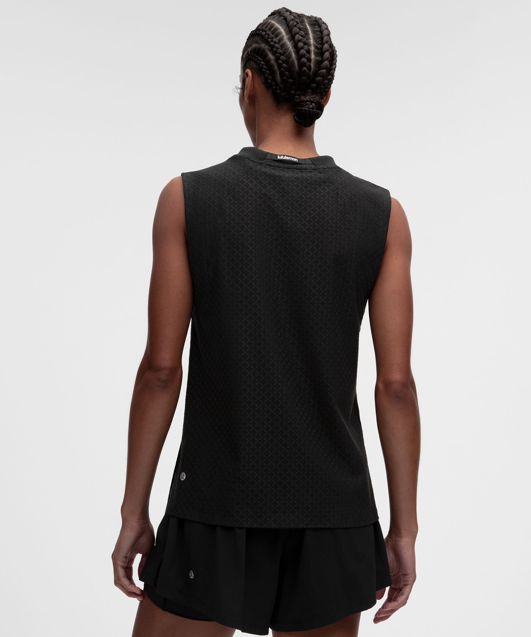 Diamond Mesh Training Tank Top