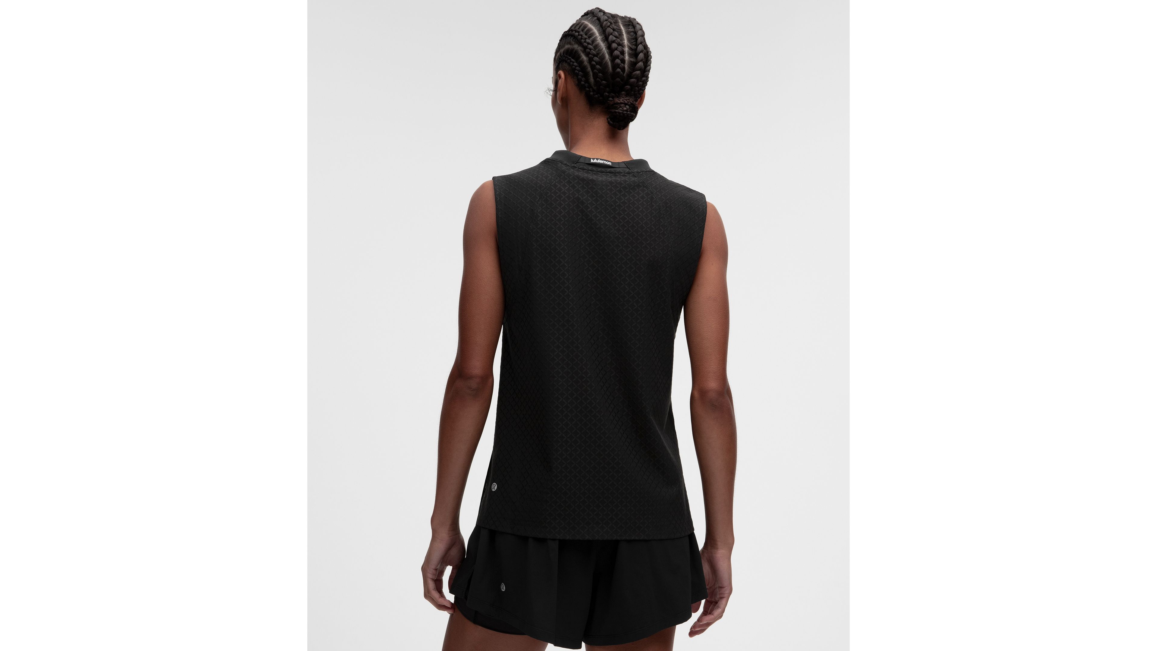 Diamond Mesh Training Tank Top