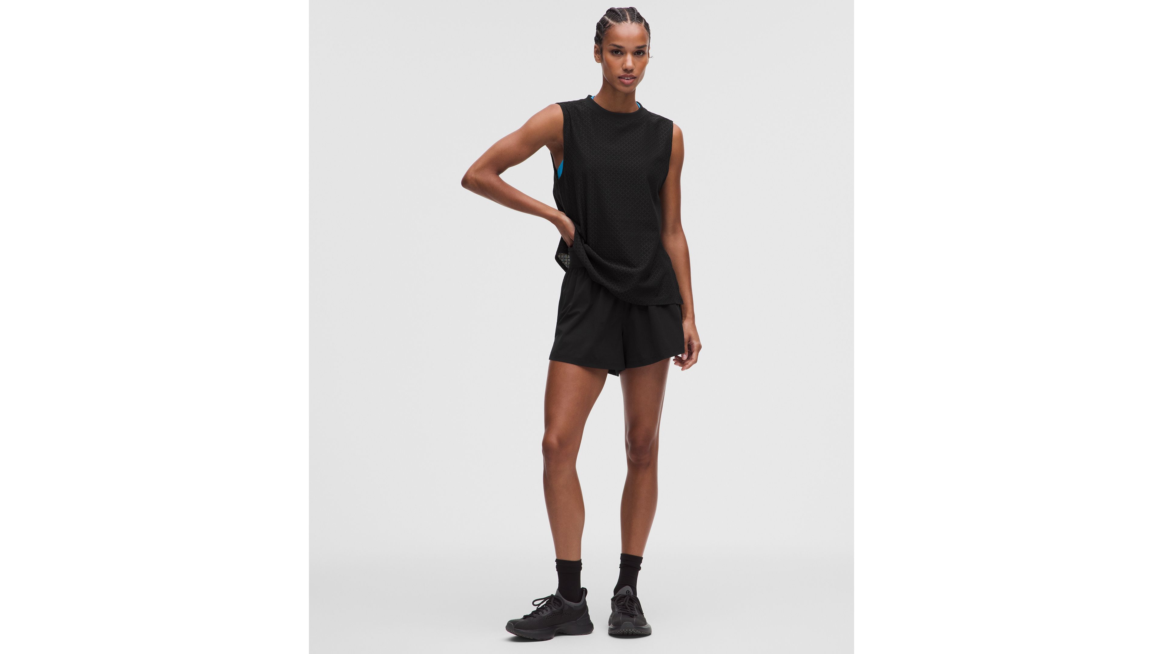 Diamond Mesh Training Tank Top