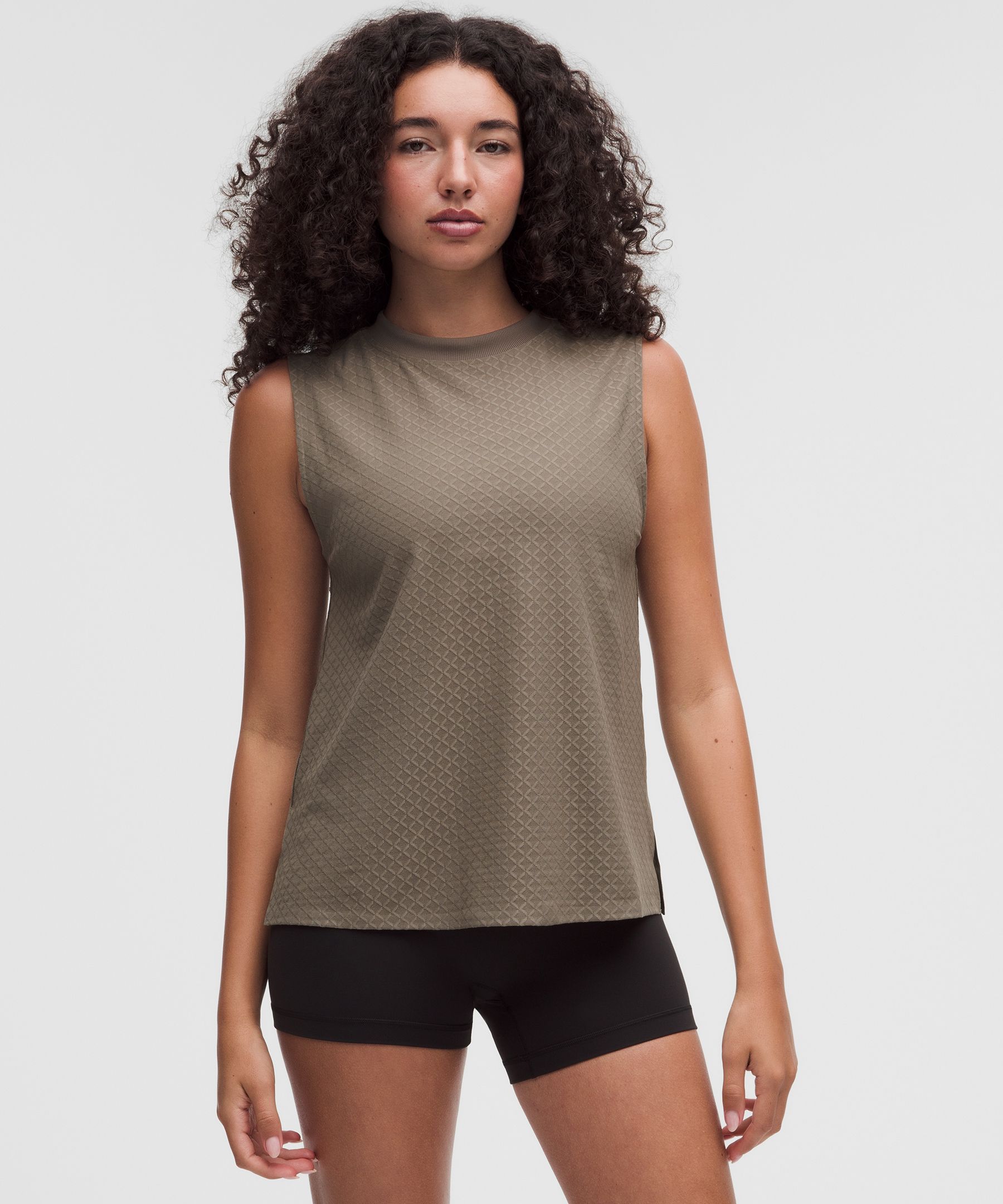 Diamond Mesh Training Tank Top by Lululemon