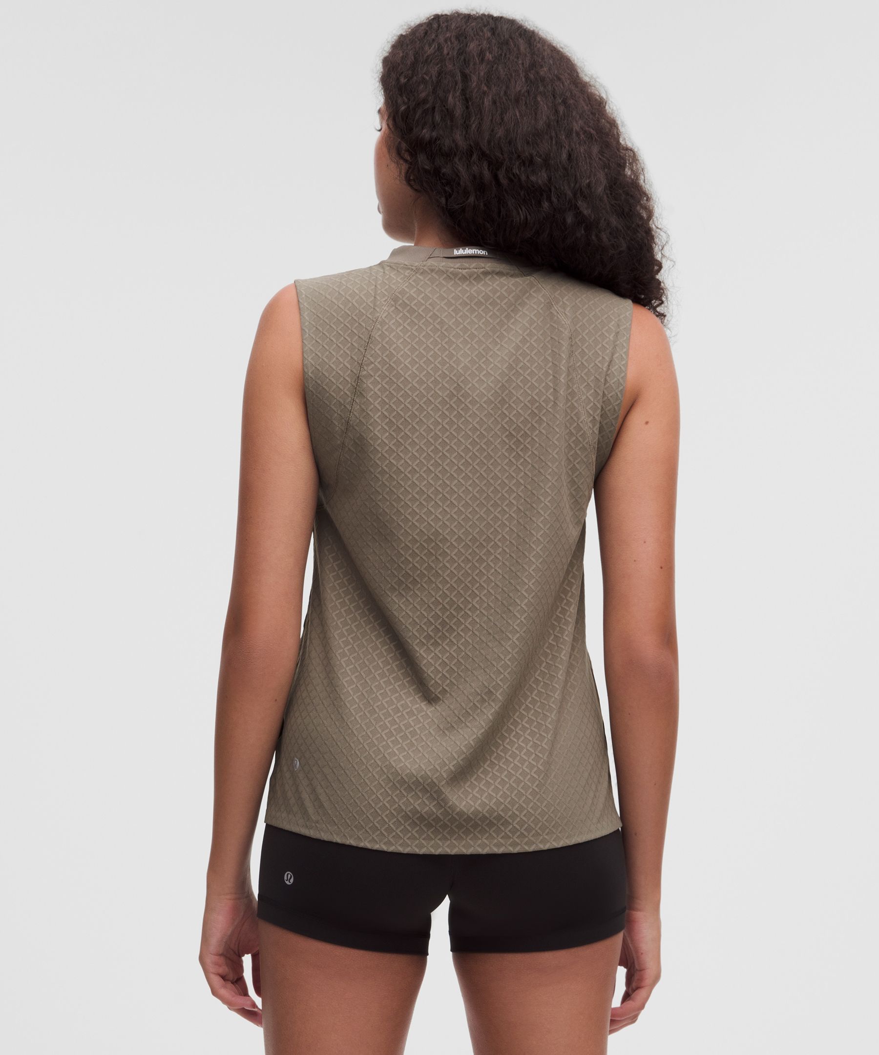 Diamond Mesh Training Tank Top