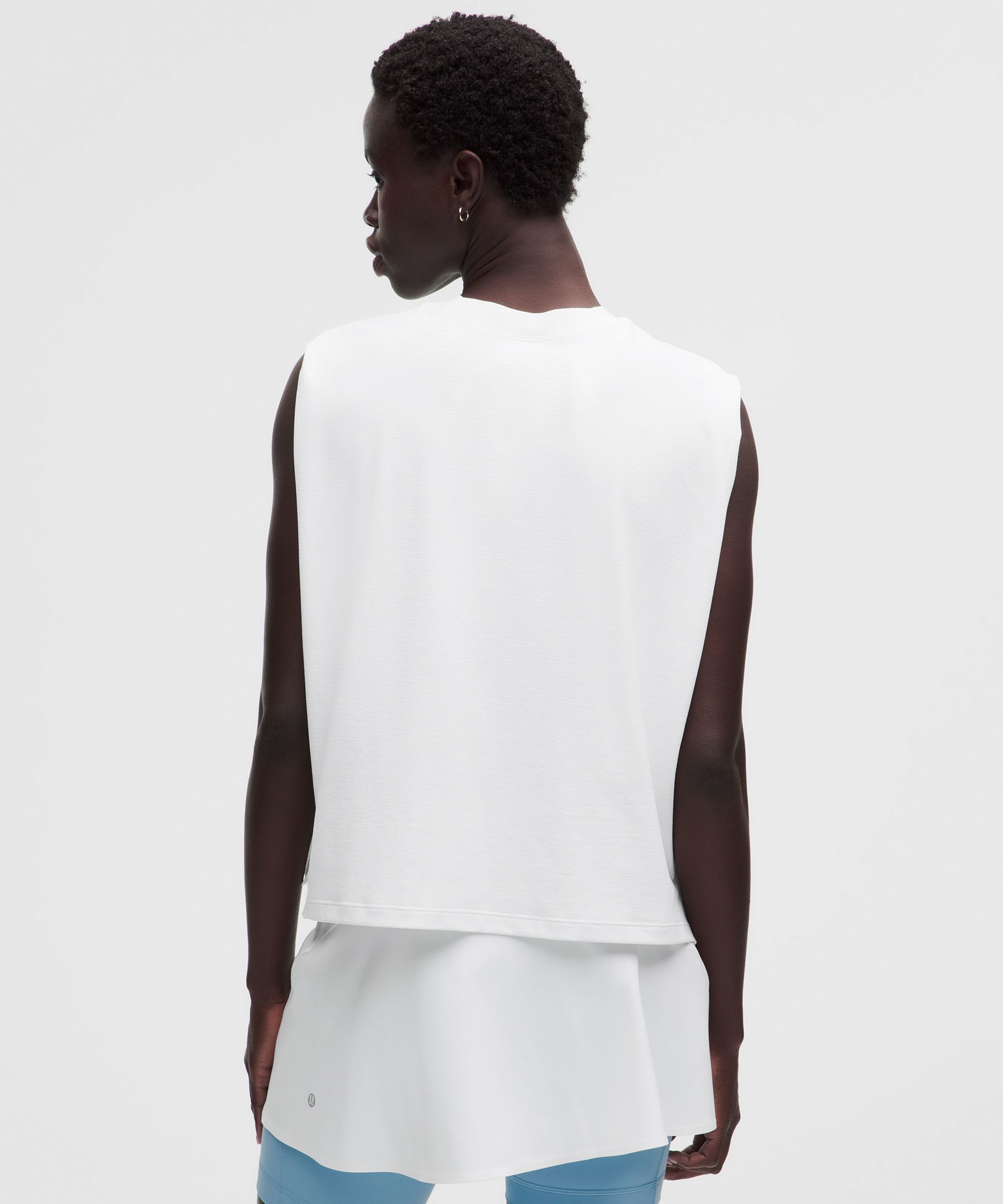 Relaxed-Fit Muscle Tank Top *Trim