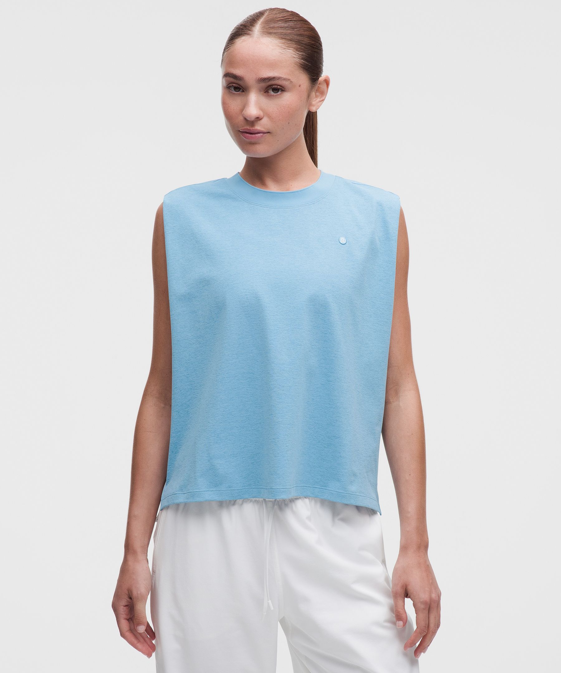 Relaxed-Fit Muscle Tank Top *Trim
