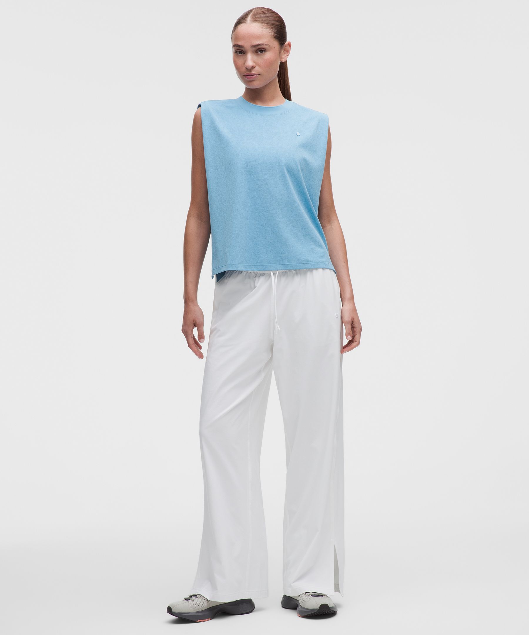 Relaxed-Fit Muscle Tank Top *Trim