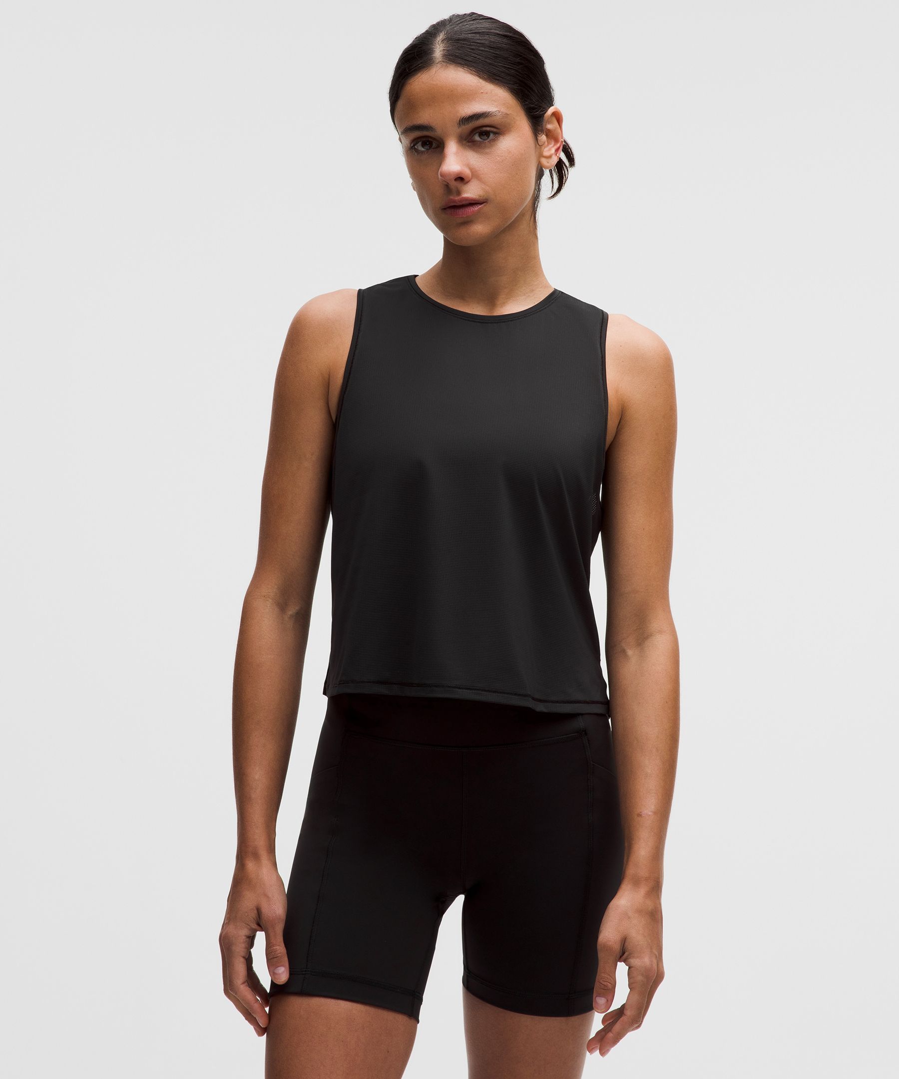Lightweight Waist-Length Running Tank Top