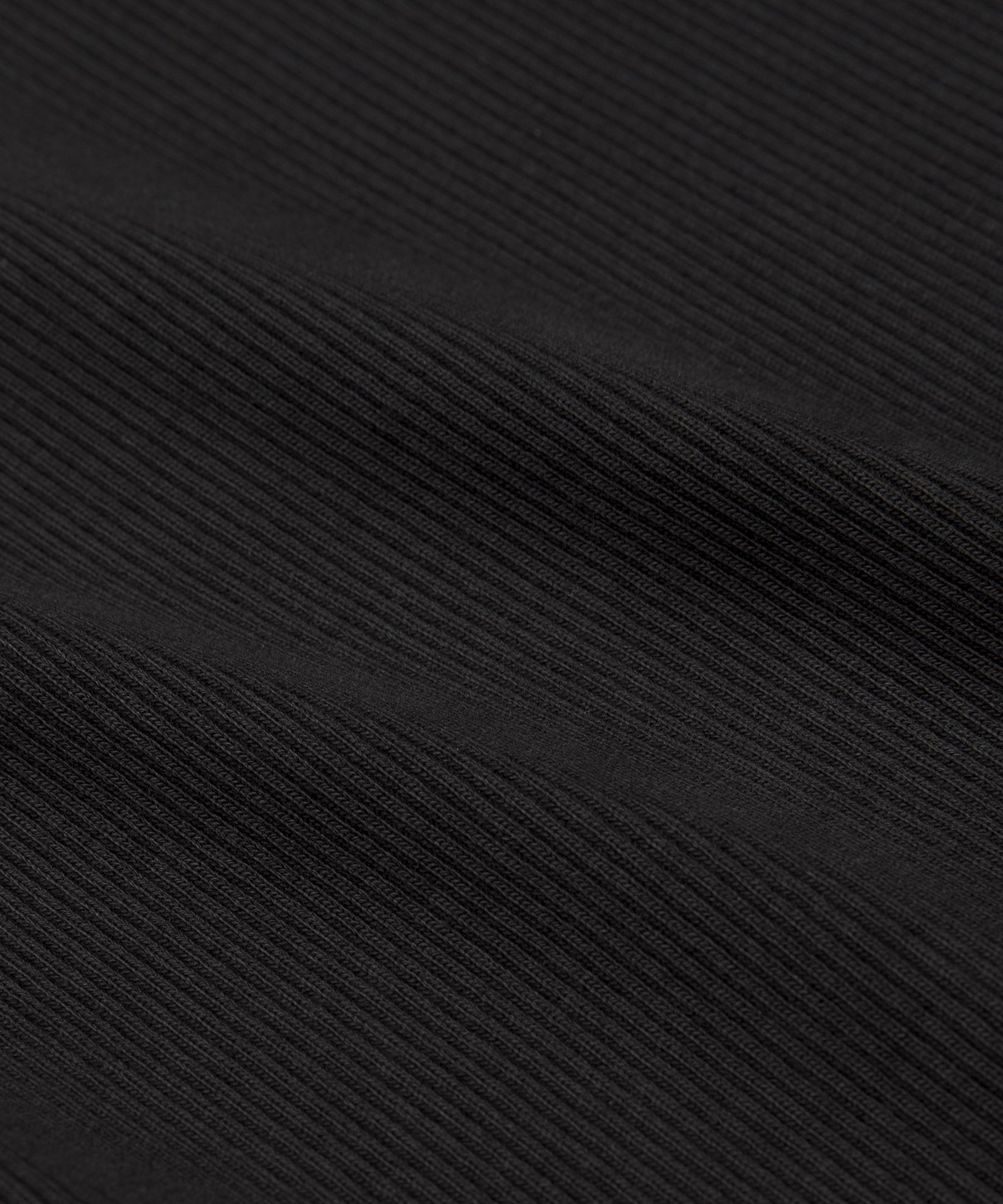 Ribbed Heavyweight Cotton Midi Dress