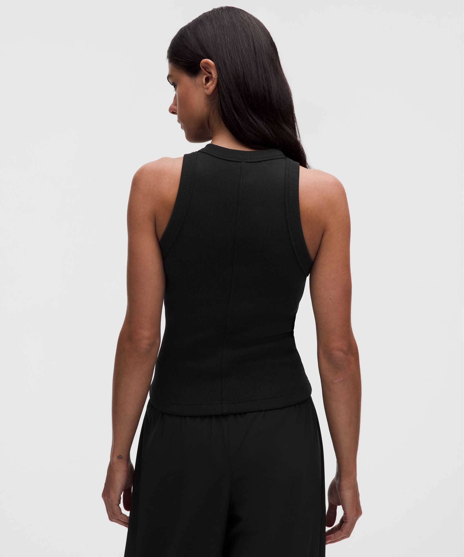 Женский топ Lululemon в рубчик из плотного хлопка — фото 2