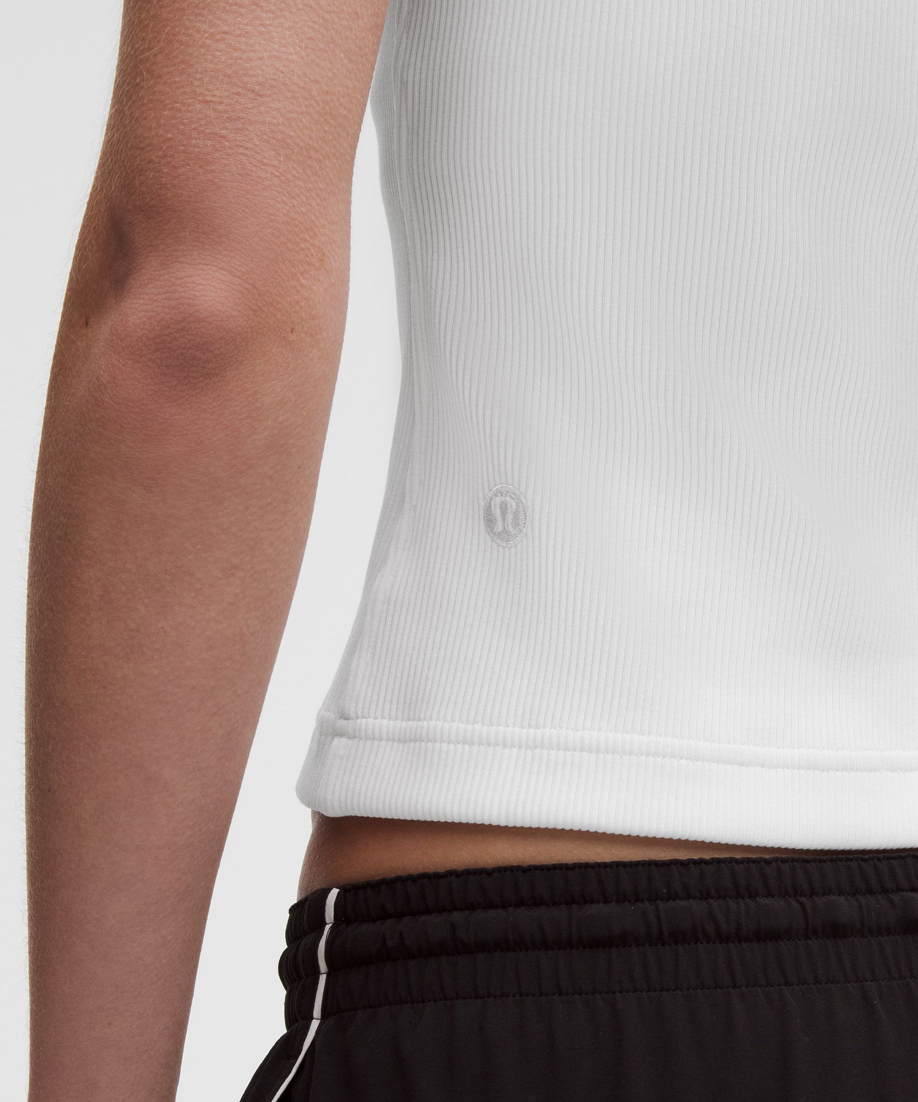 Ribbed Heavyweight Cotton Racerback Tank Top