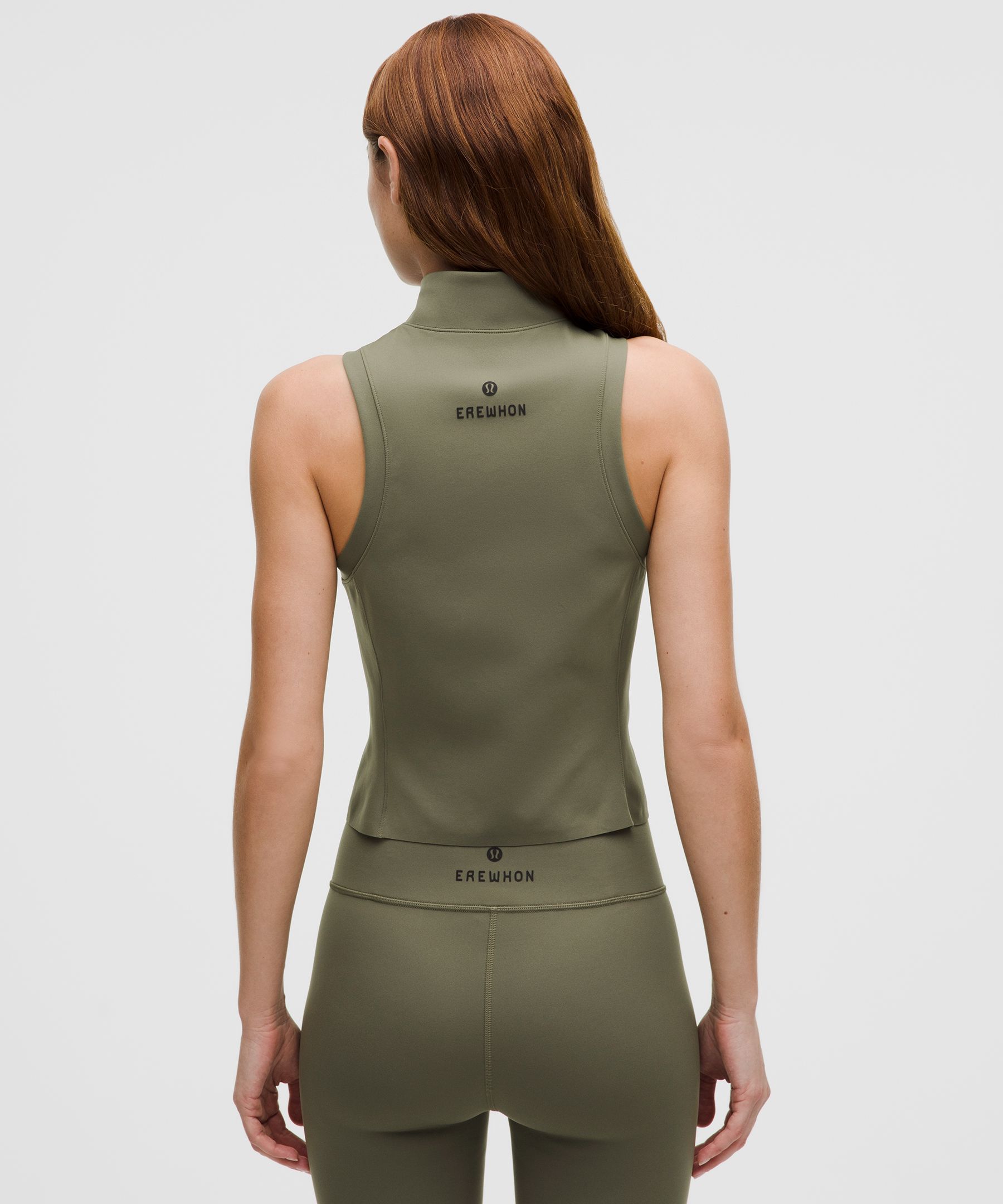サンタモニカ ジップフロントタンクトップ *Erewhon | タンクトップ