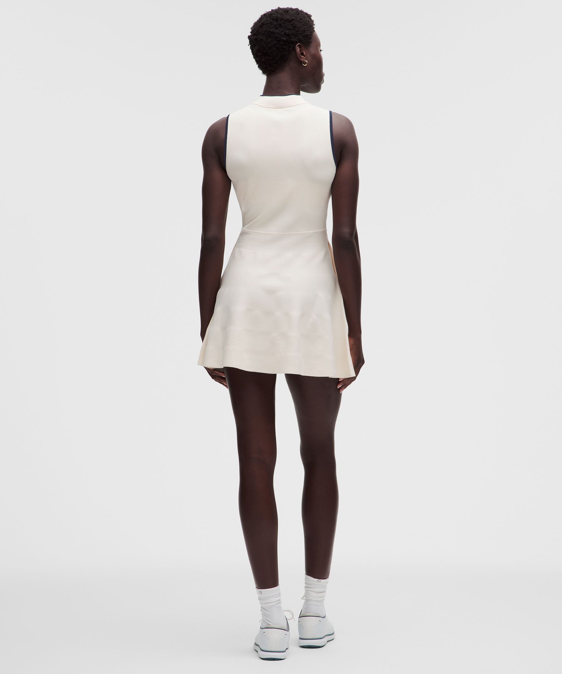 Knit Sleeveless Golf Dress