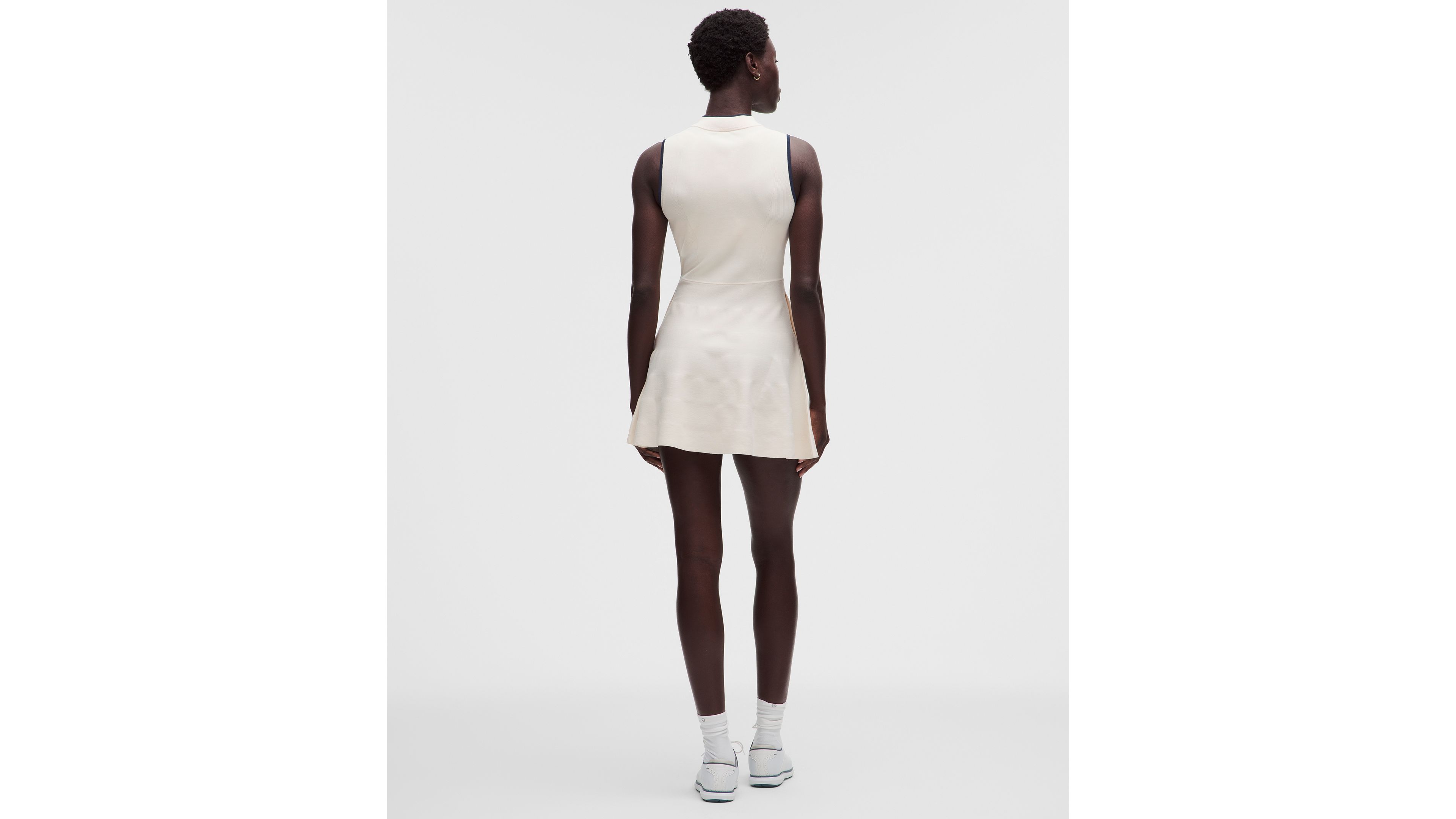 Knit Sleeveless Golf Dress