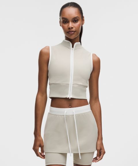 Женский топ Lululemon Everlux Colourblock на молнии