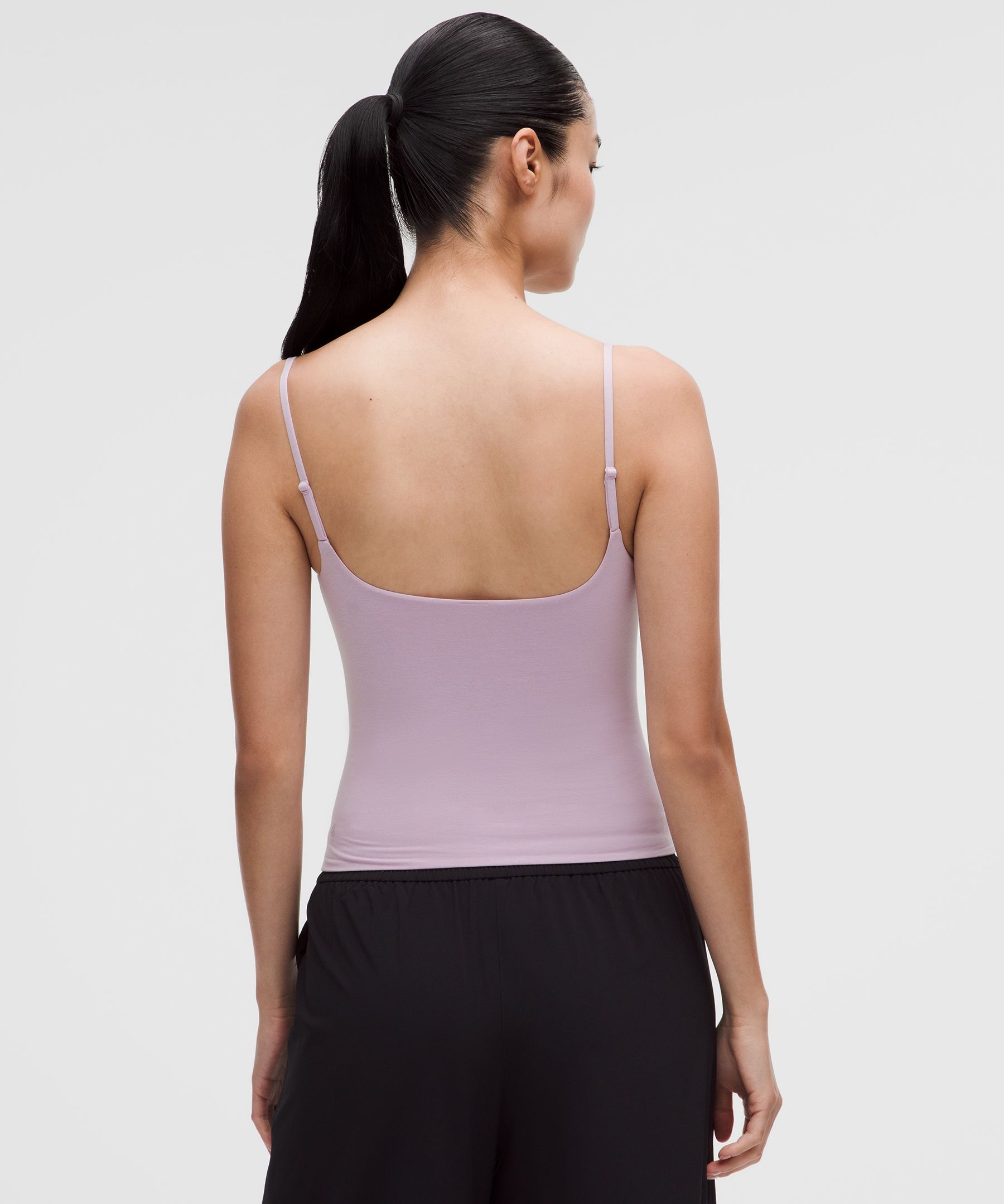 Wundermost Ultra-Soft Nulu Spaghetti-Strap Adjustable Cami