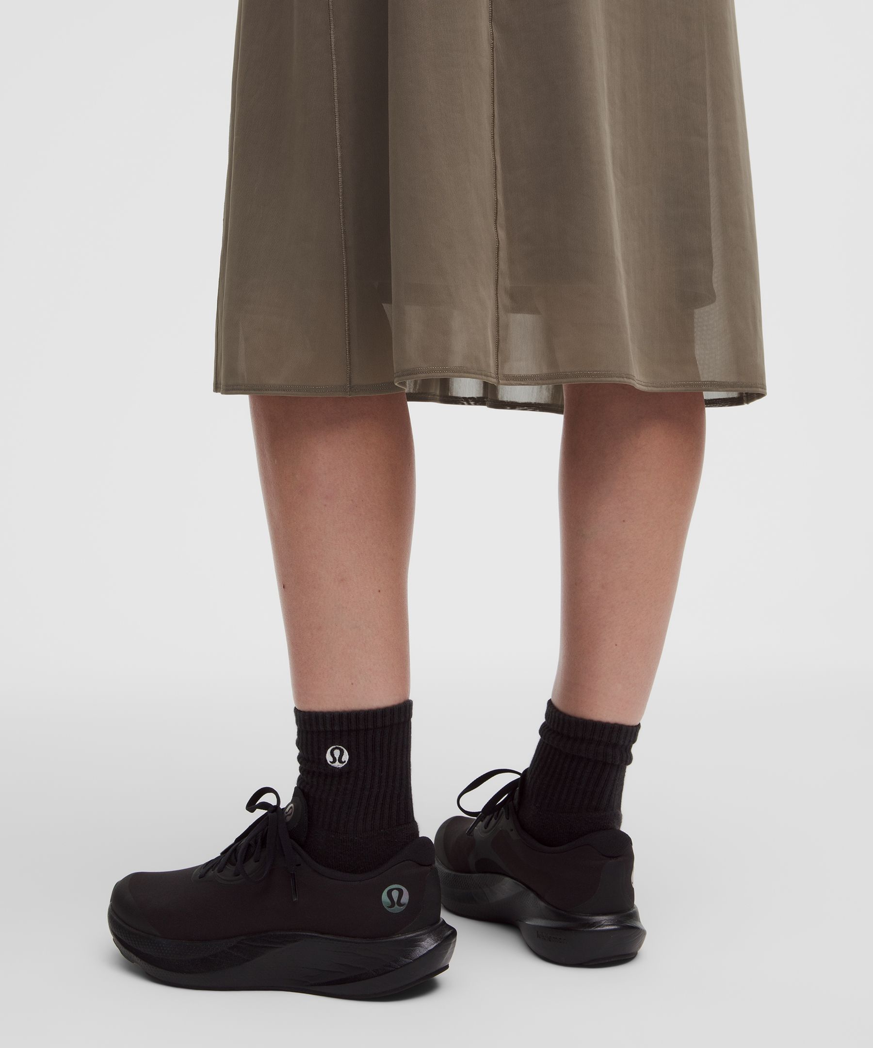 レイヤーメッシュ Nuluミディドレス