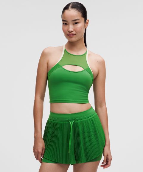 Lululemon Ace Advantage Mesh-Panel Tennis Tank Top