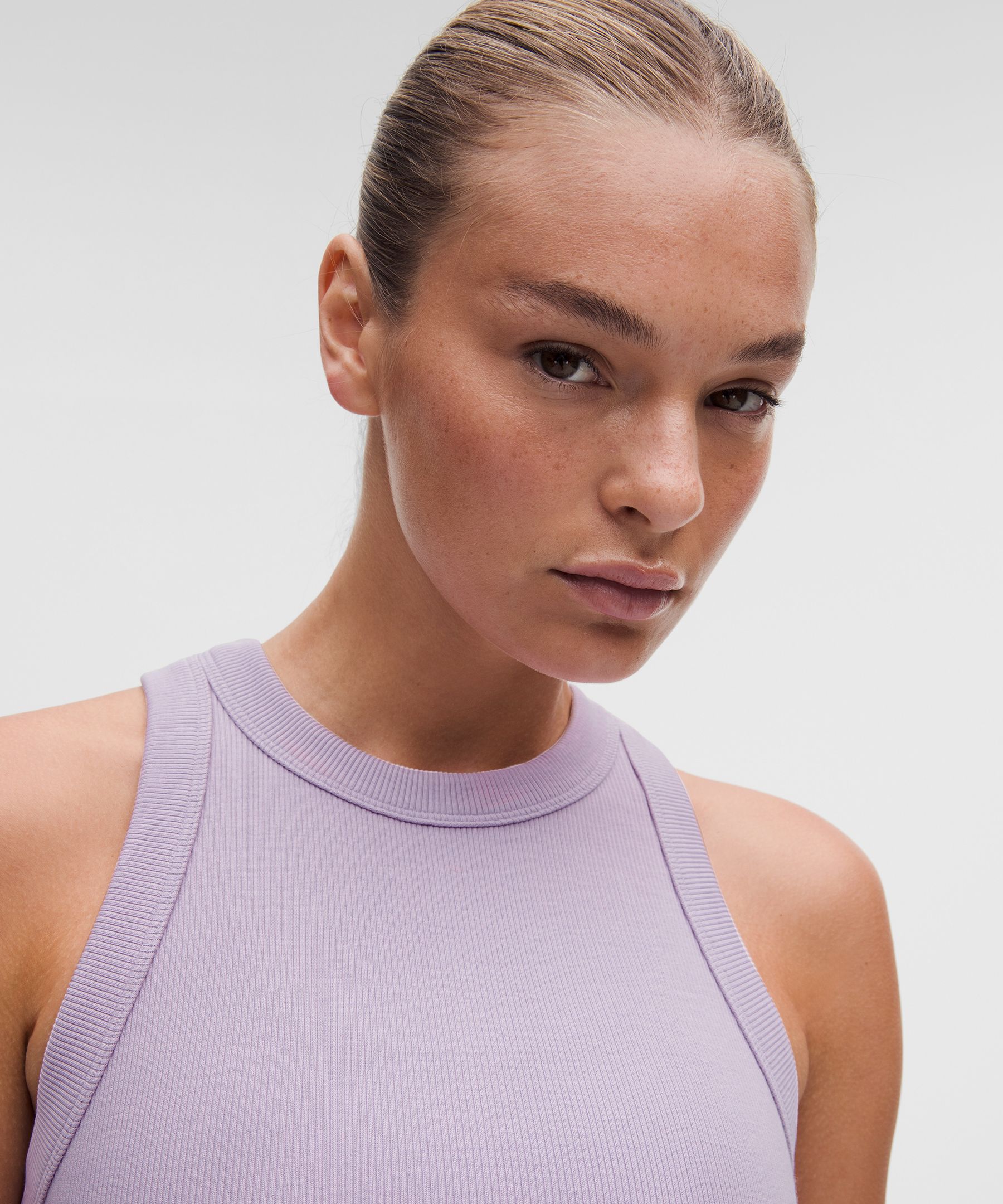 Ribbed Heavyweight Cotton Mini Dress