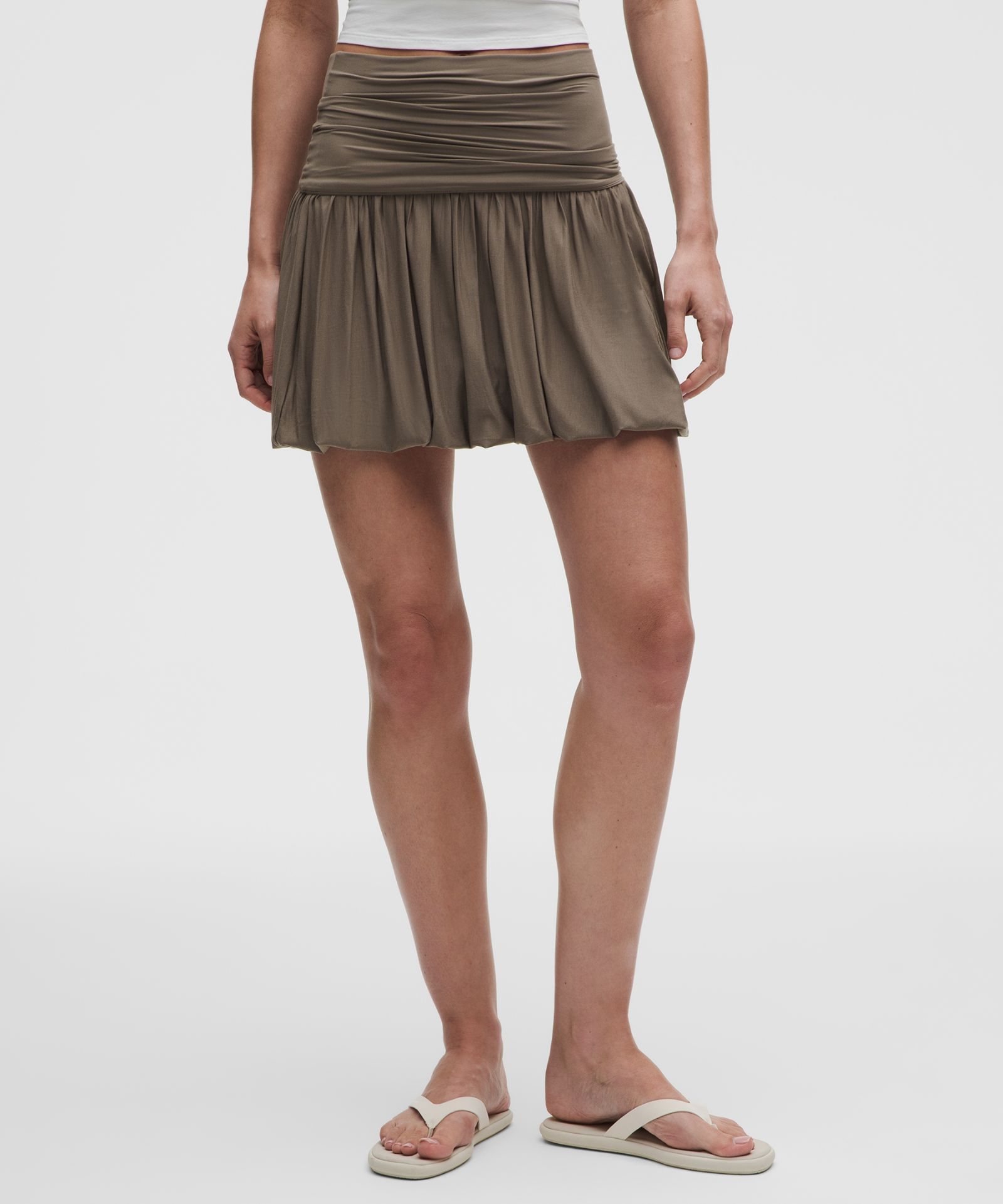 Lululemon 2-in-1 Bubble-Hem Mini Dress — фото 3