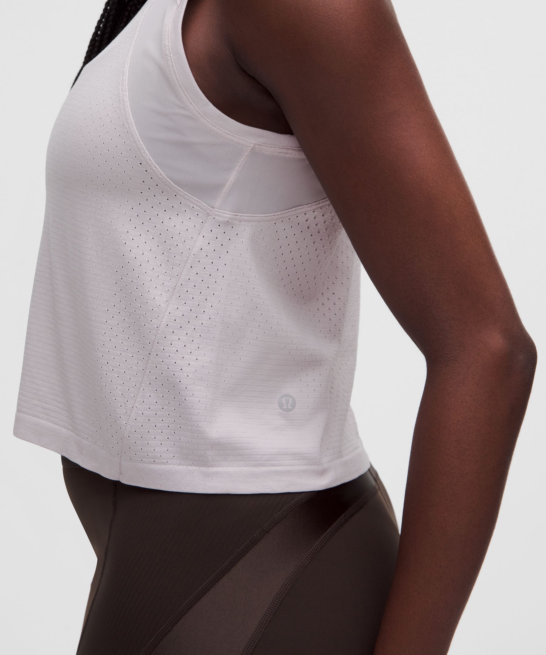 Seamless Mesh-Panelled 背心