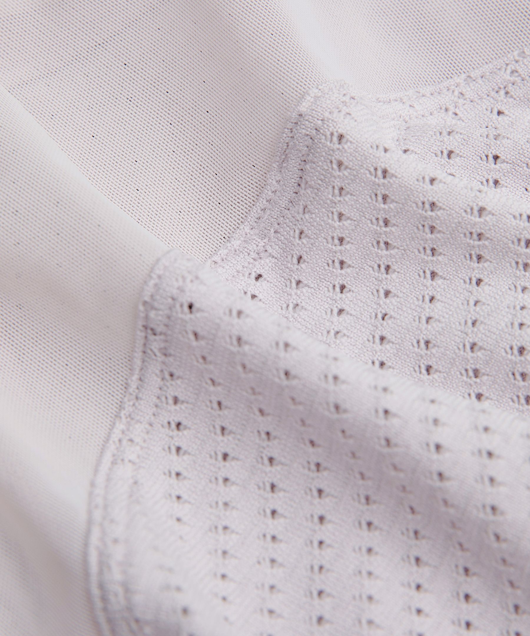 Seamless Mesh-Panelled 背心