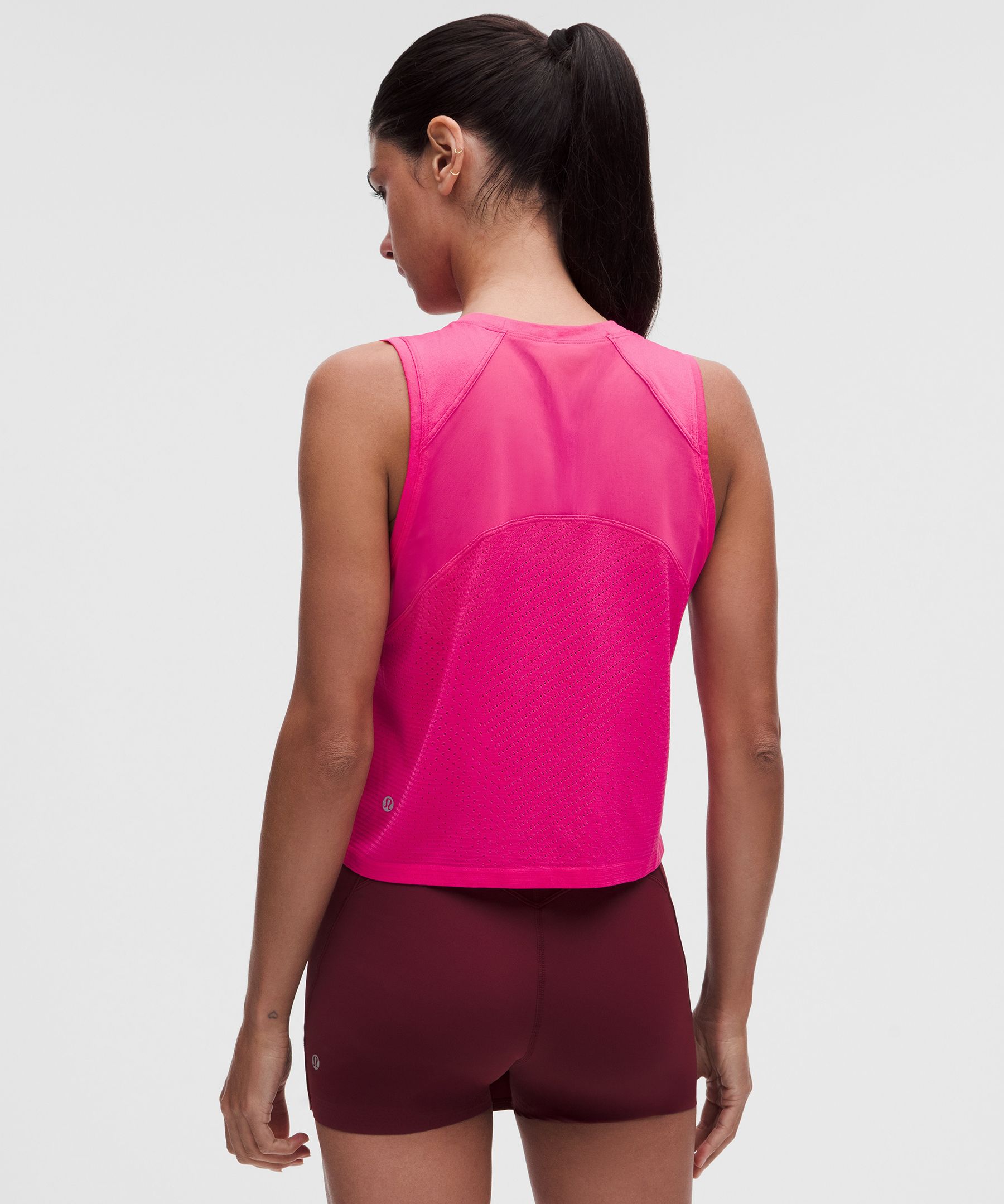 Nahtloses Mesh-Tanktop