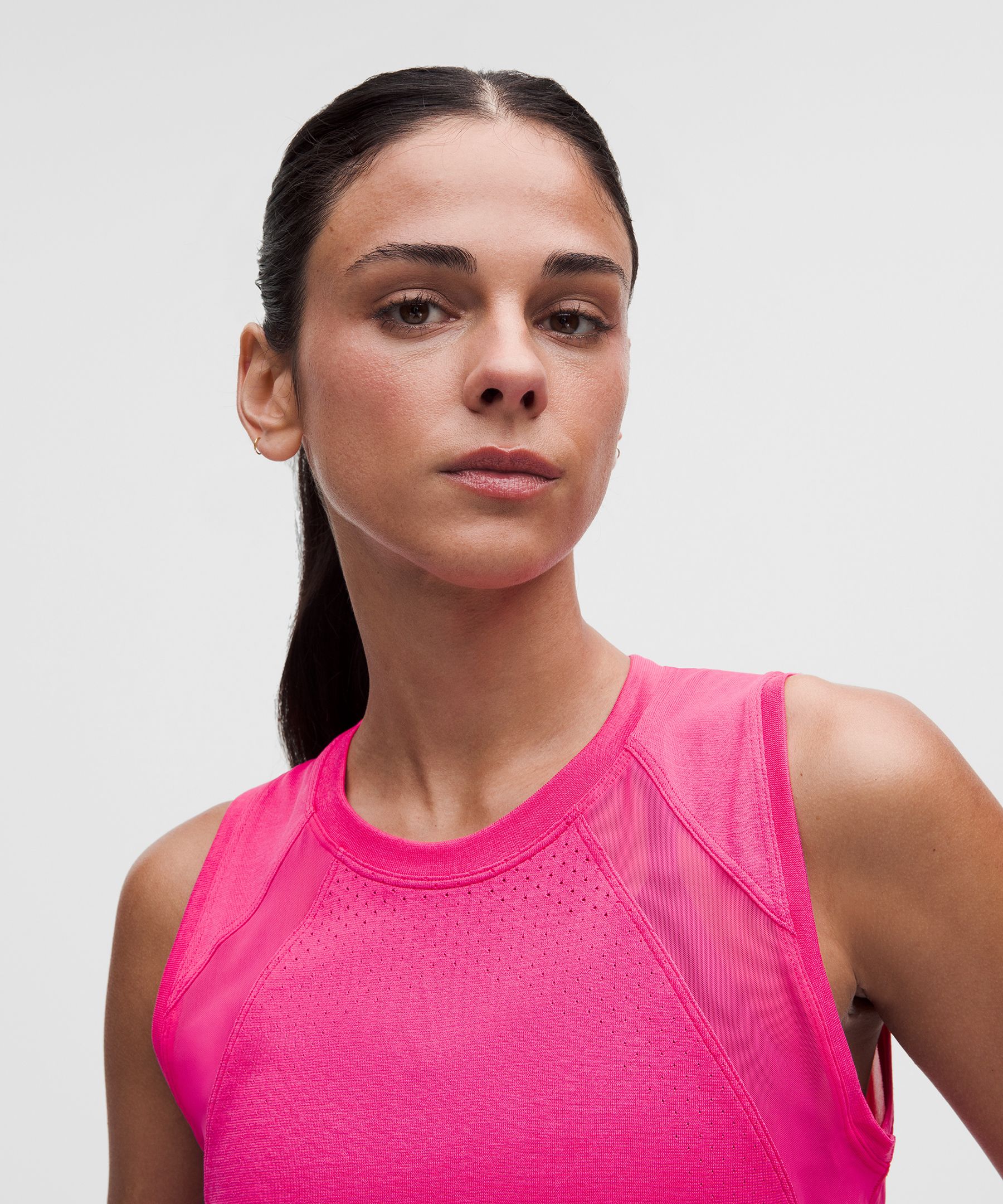 Nahtloses Mesh-Tanktop