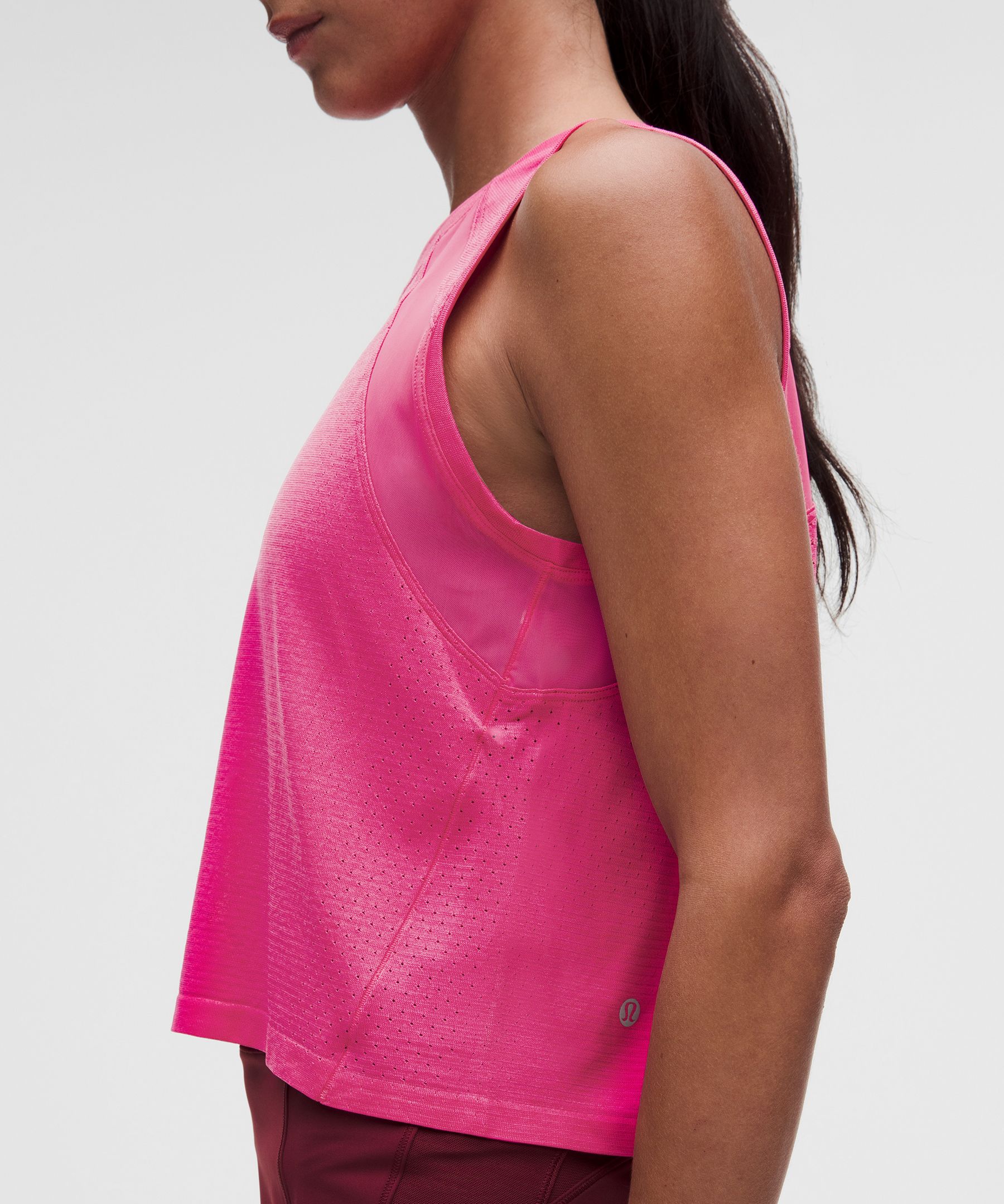 Nahtloses Mesh-Tanktop