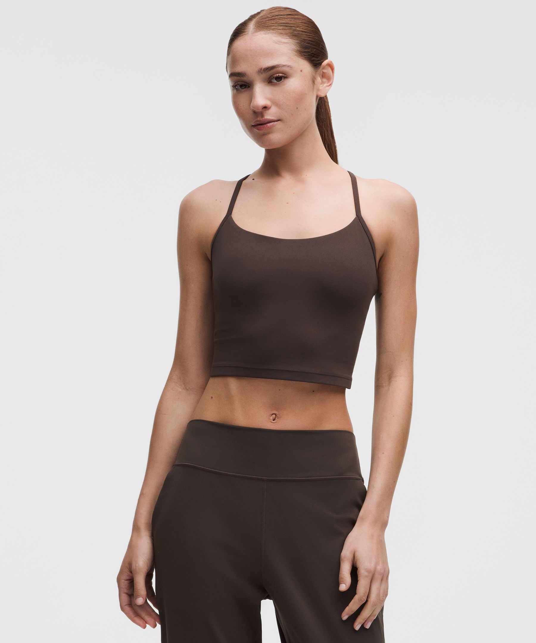Flow Y Cropped Tank Top *Light Support, B/C Cup