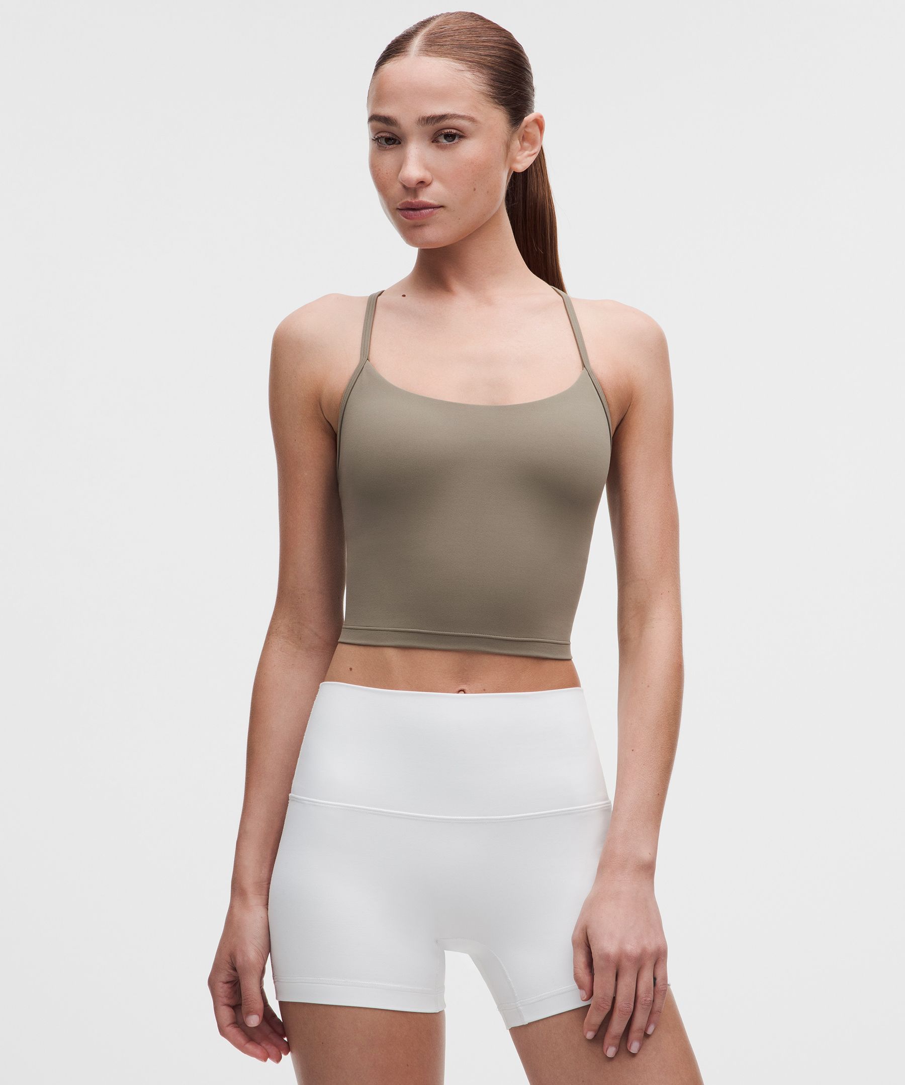 Flow Y Cropped Tank Top *Light Support, B/C Cup