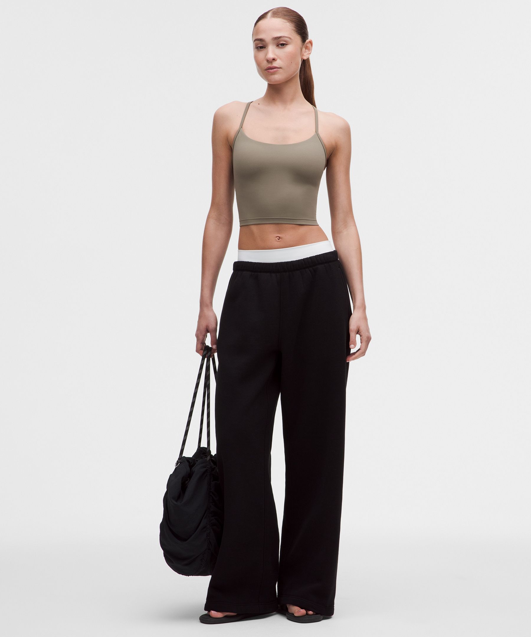 Flow Y Cropped Tank Top *Light Support, B/C Cup