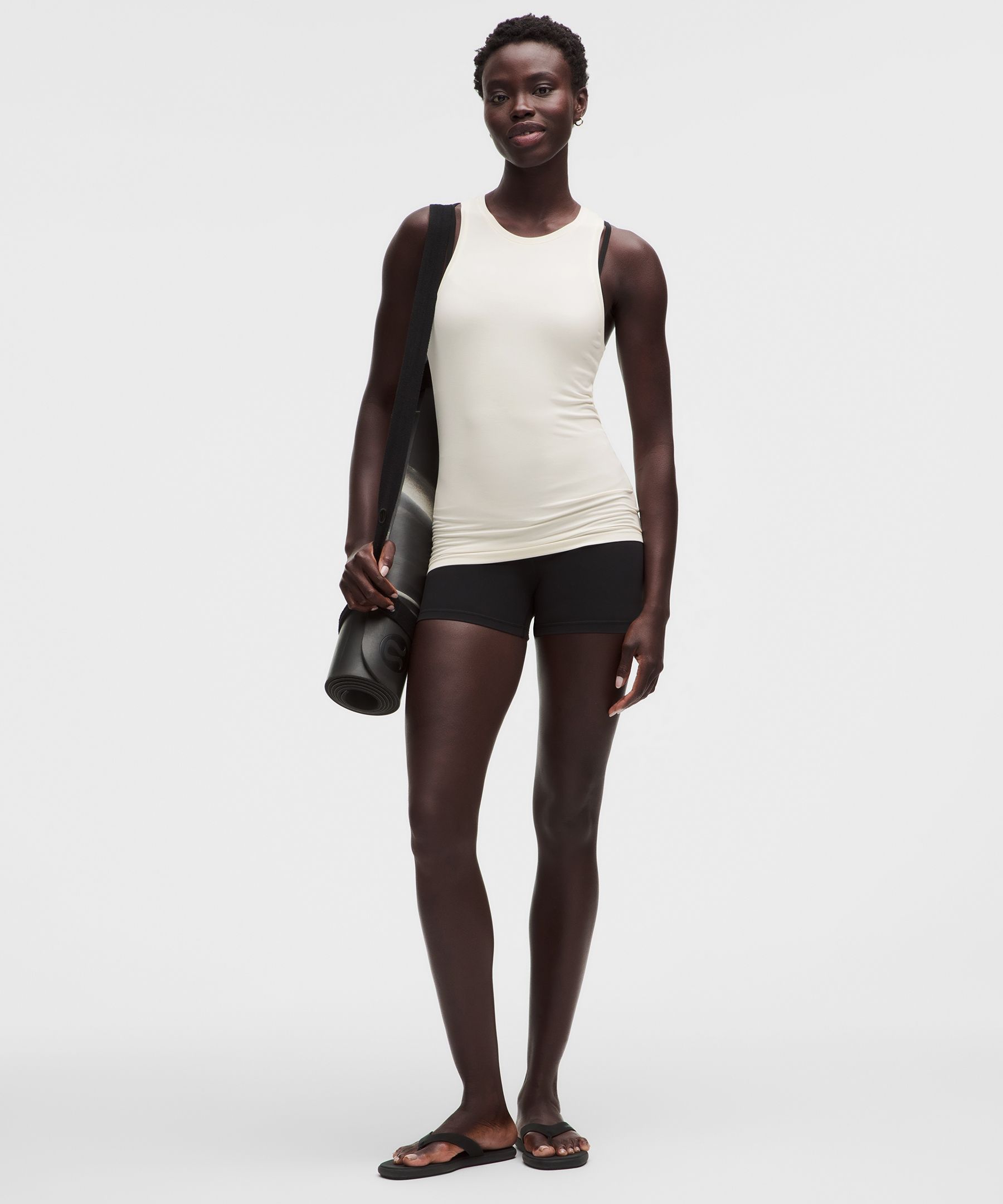 SilkyAppeal Hip-Length Tank Top