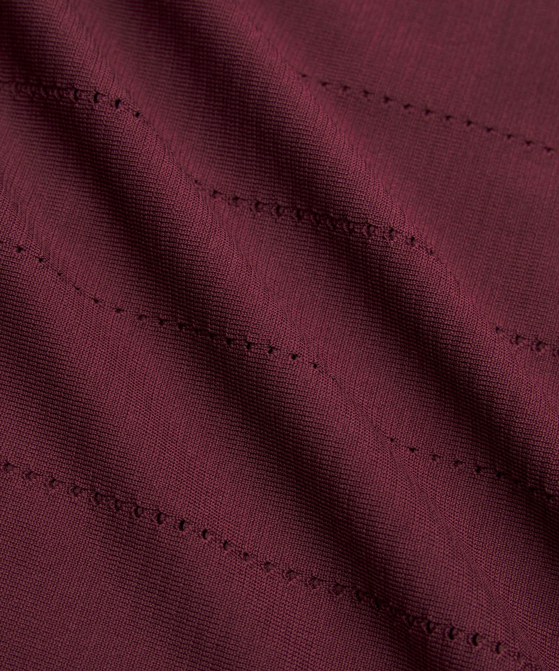 Camiseta de tirantes sin costuras con ribete a rayas