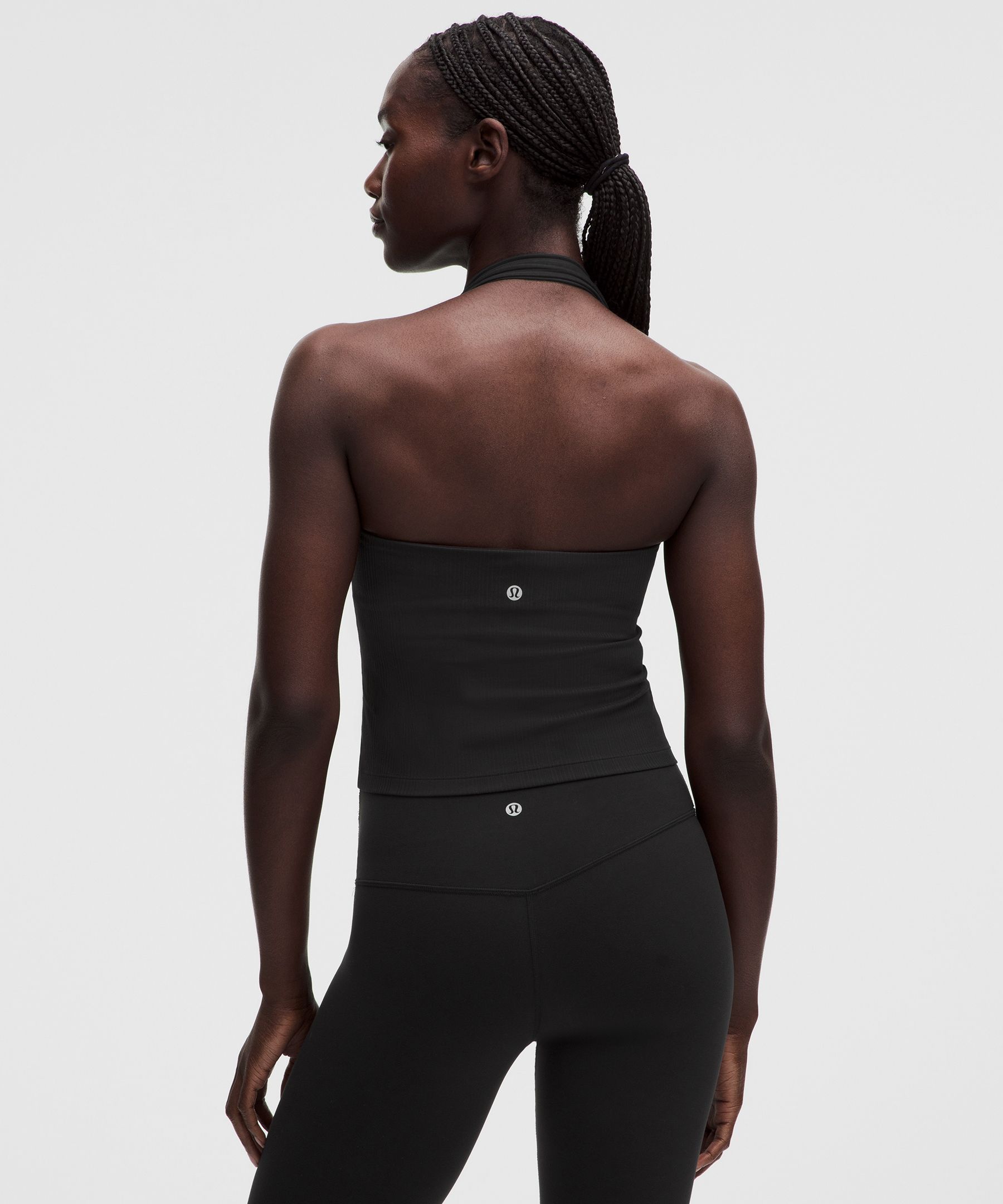 lululemon Align&trade; Mix-Rib Halter Tank Top *Light Support, B/C Cup