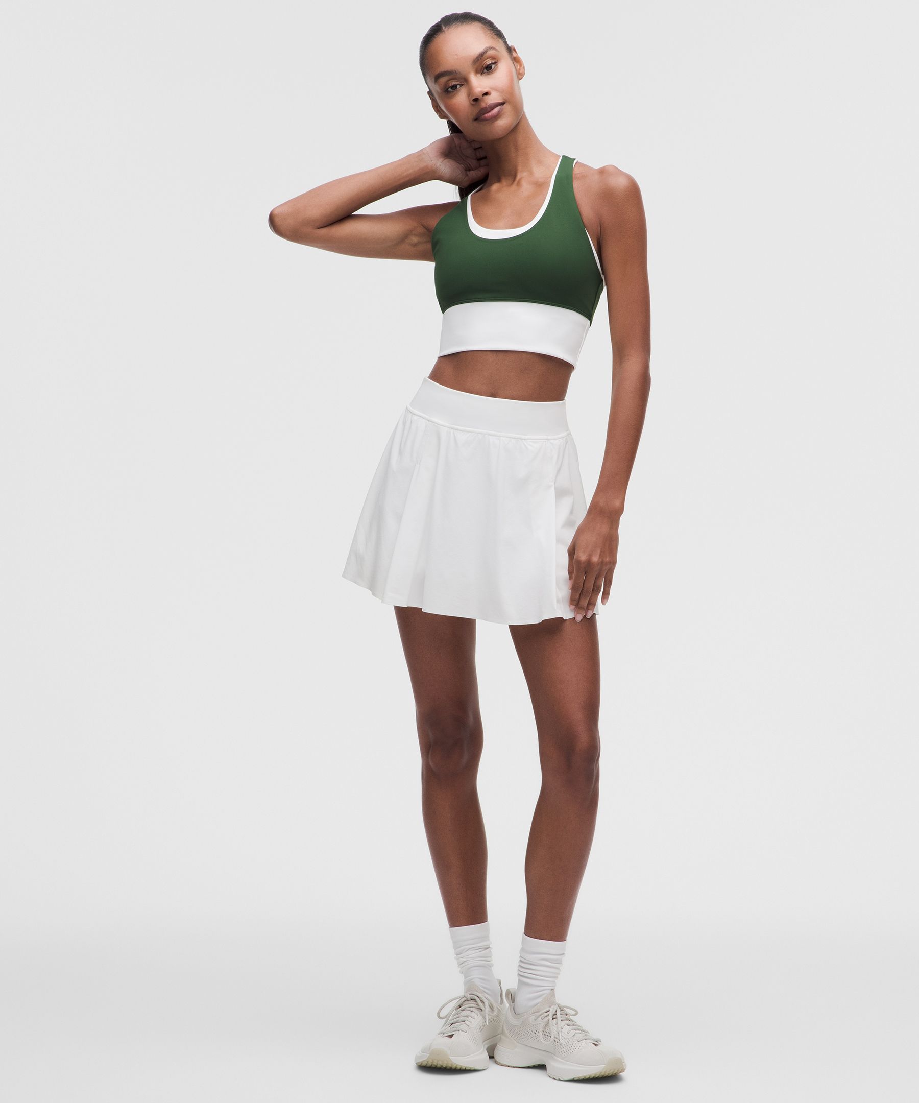 Layered Racerback Tennis Tank Top