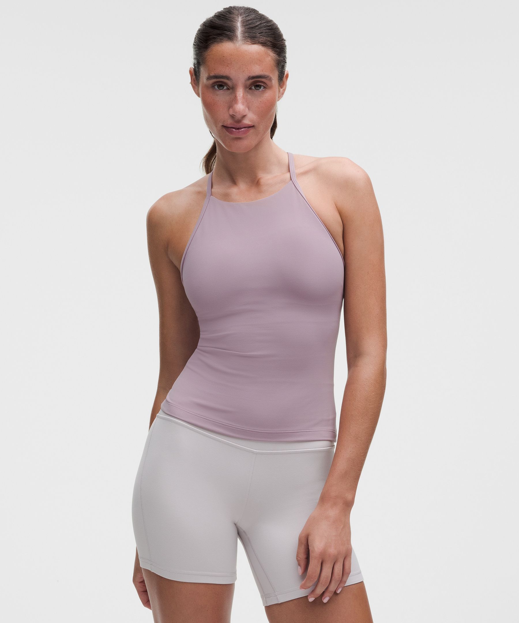 Flow Y High-Neck Tank Top *Light Support, B/C Cup