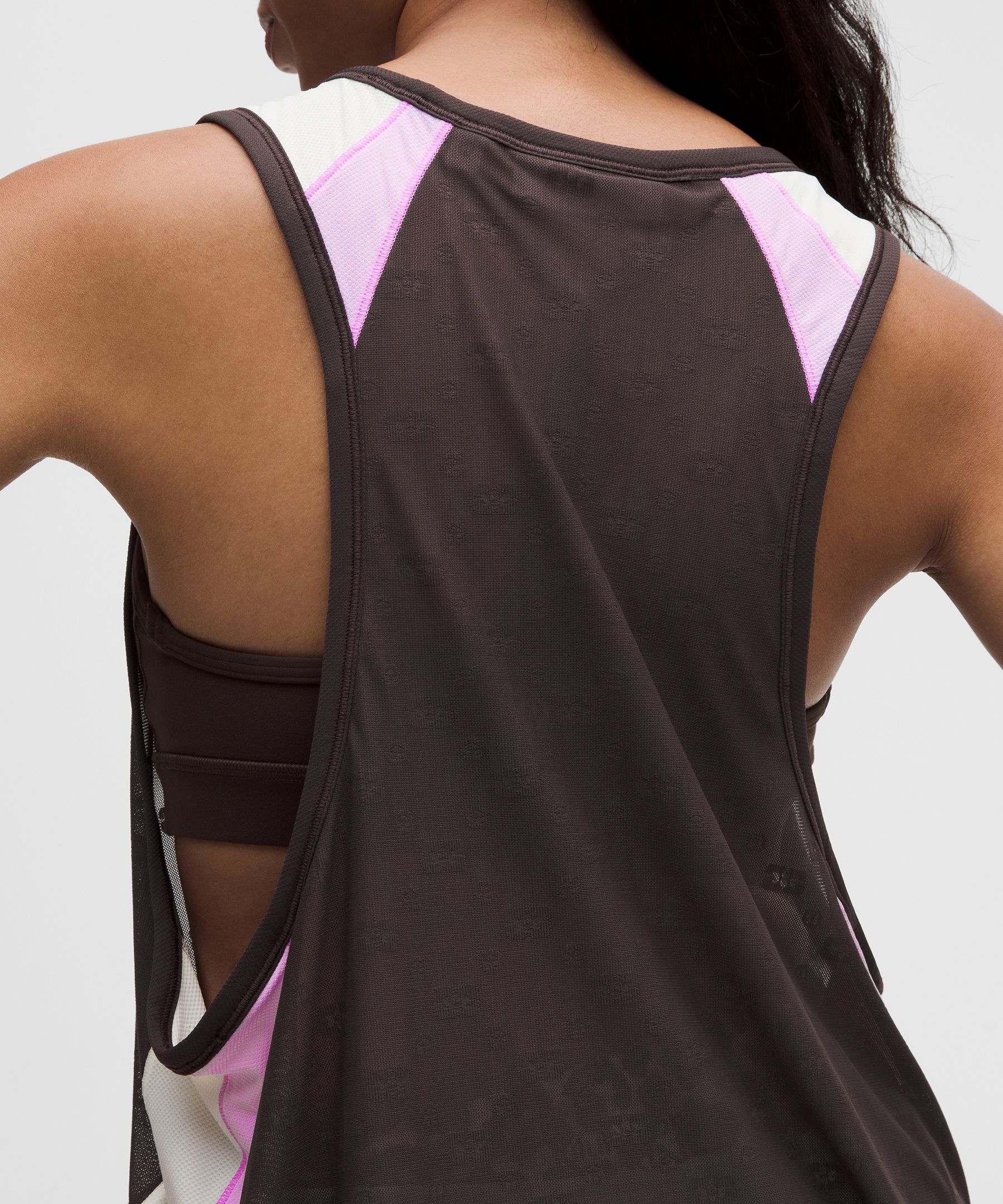 GANNI x lululemon ジャカードメッシュ タンクトップ