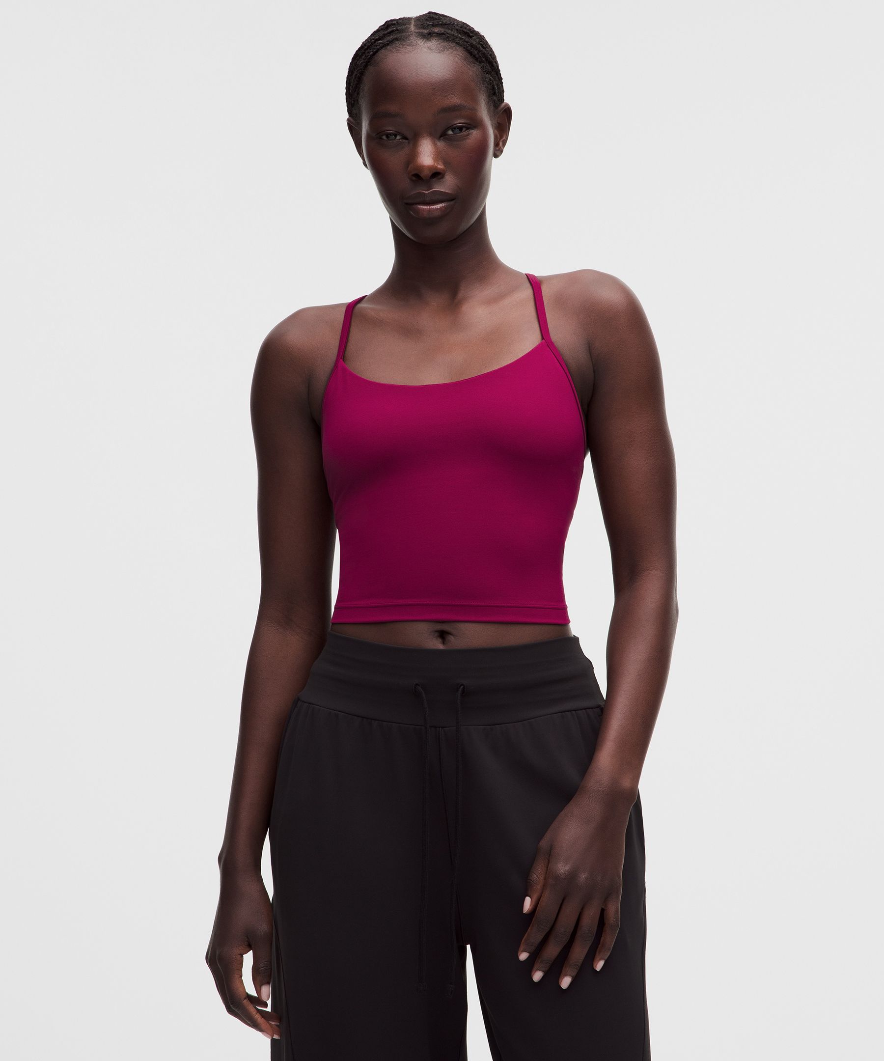 Flow Y Cropped Tank Top *Light Support, B/C Cup