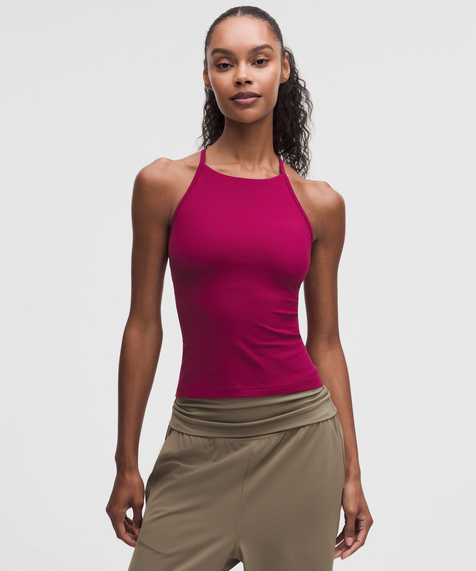 Flow Y High-Neck Tank Top *Light Support, B/C Cup