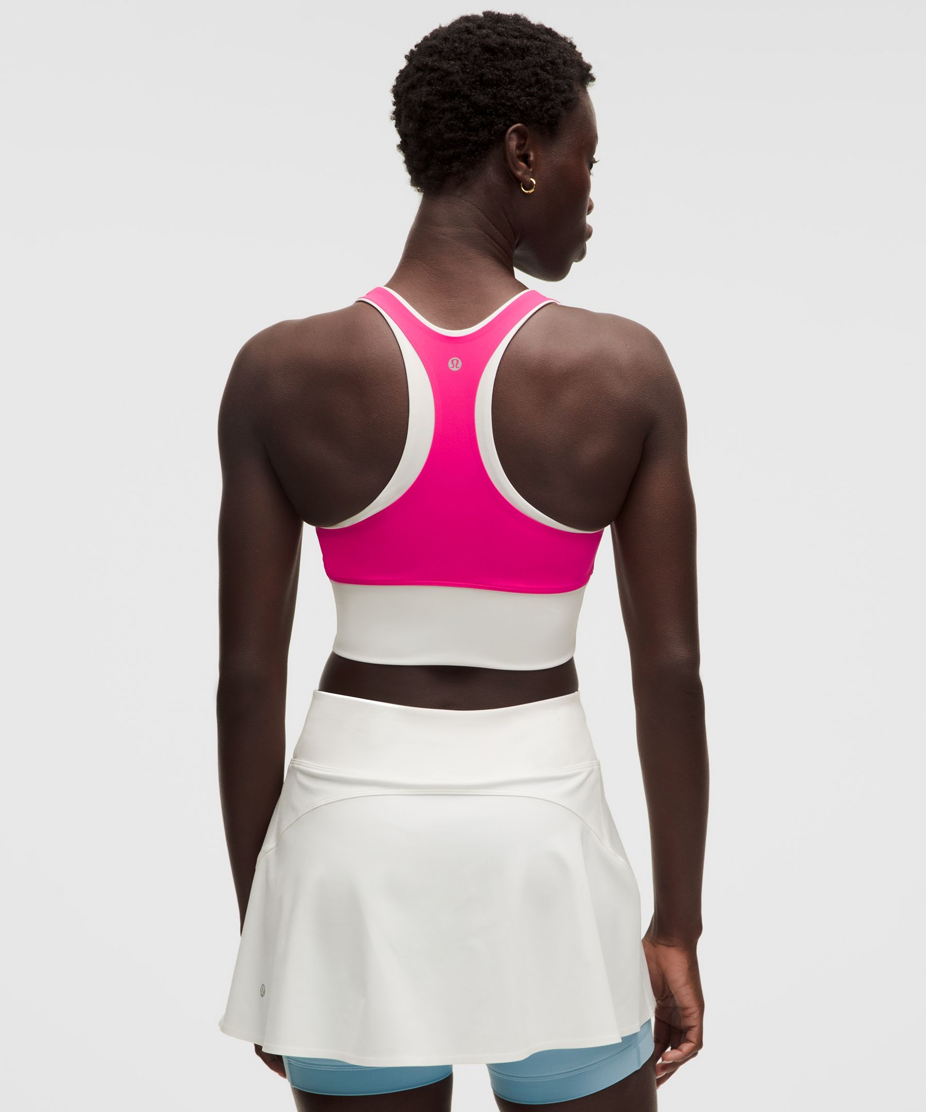 Tennistanktop mit Racerback im Layering-Look