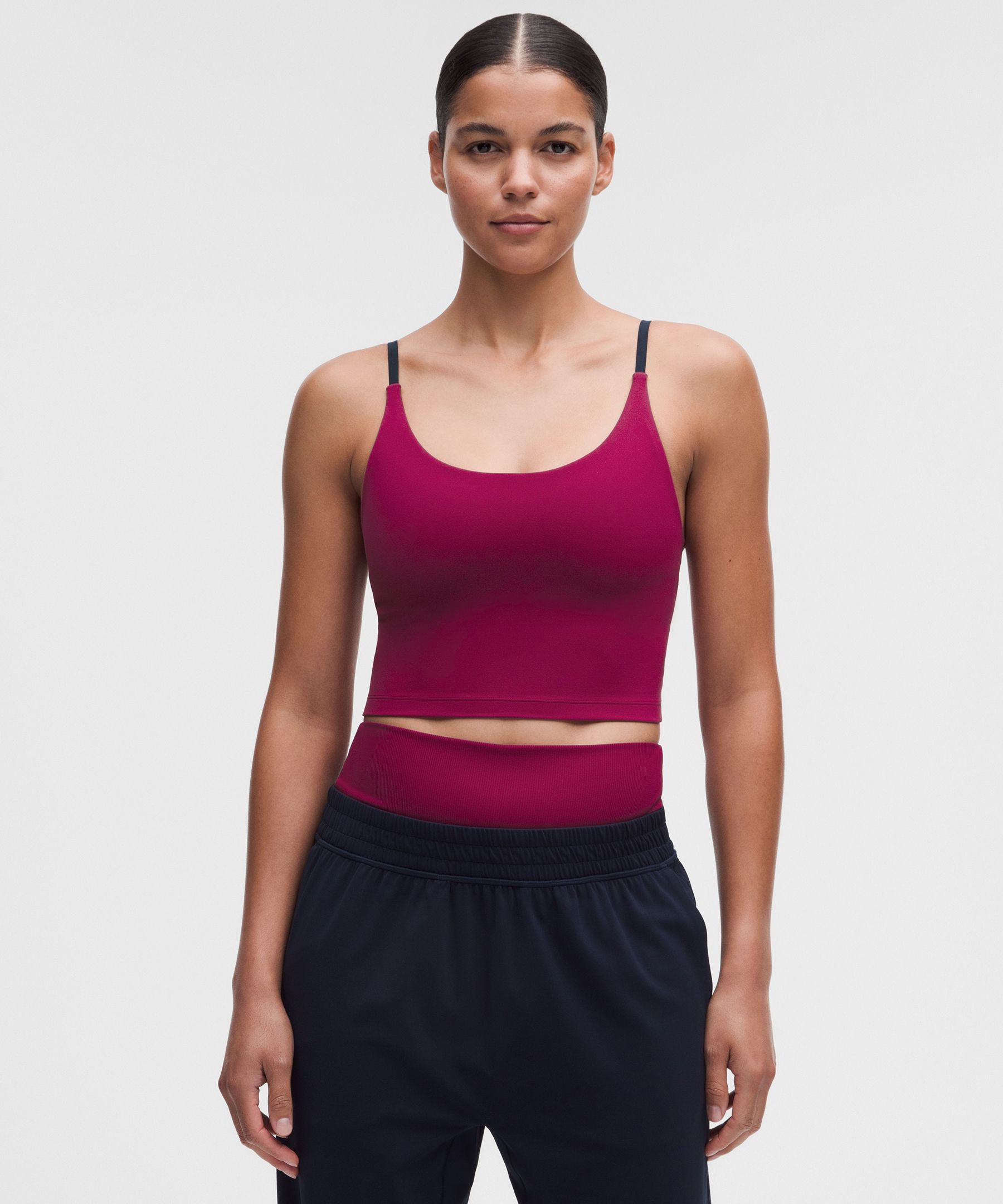 lululemon Align&trade; Scoop-Neck Cropped Tank Top *B/C Cup