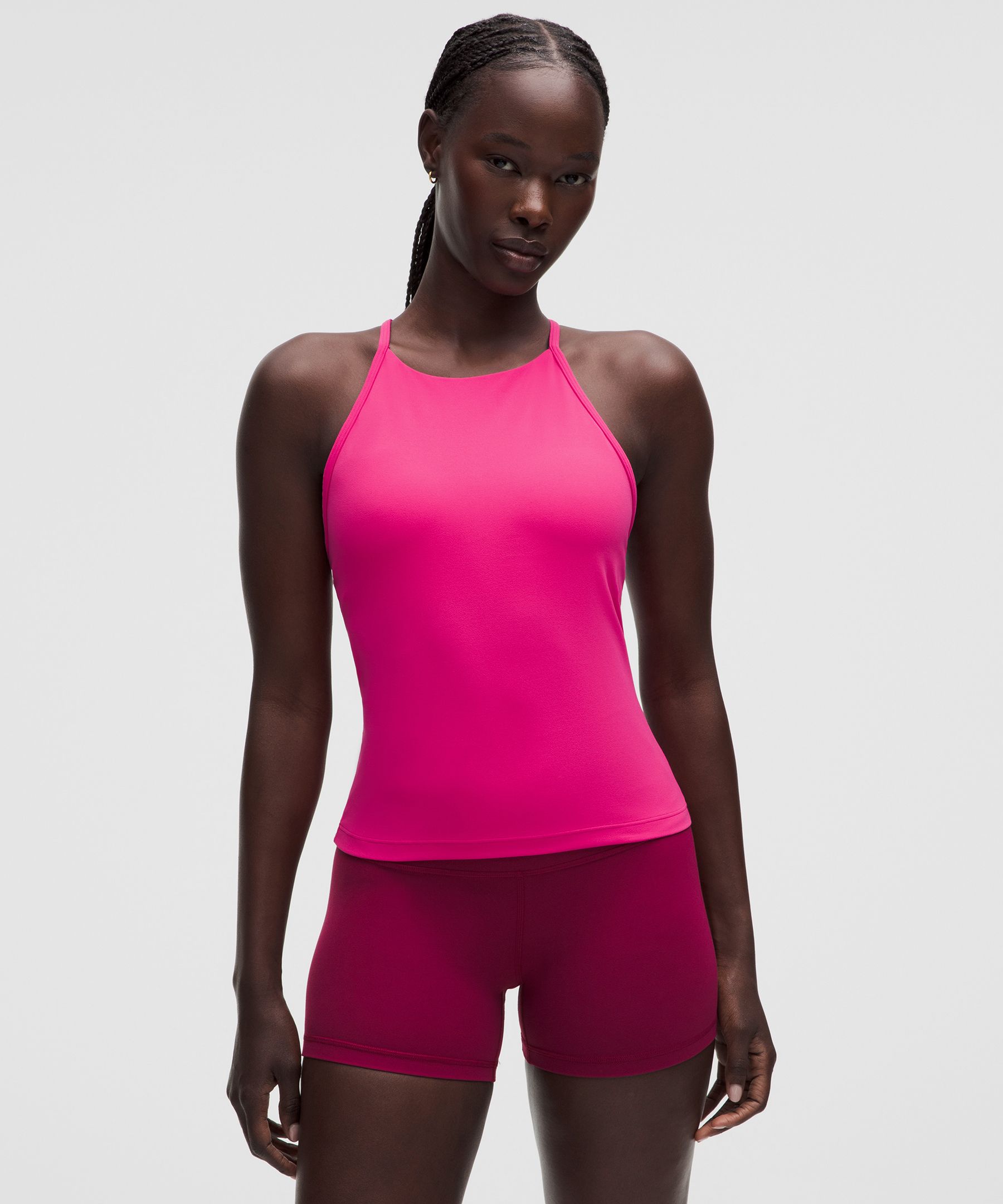 Flow Y High-Neck Tank Top *Light Support, B/C Cup
