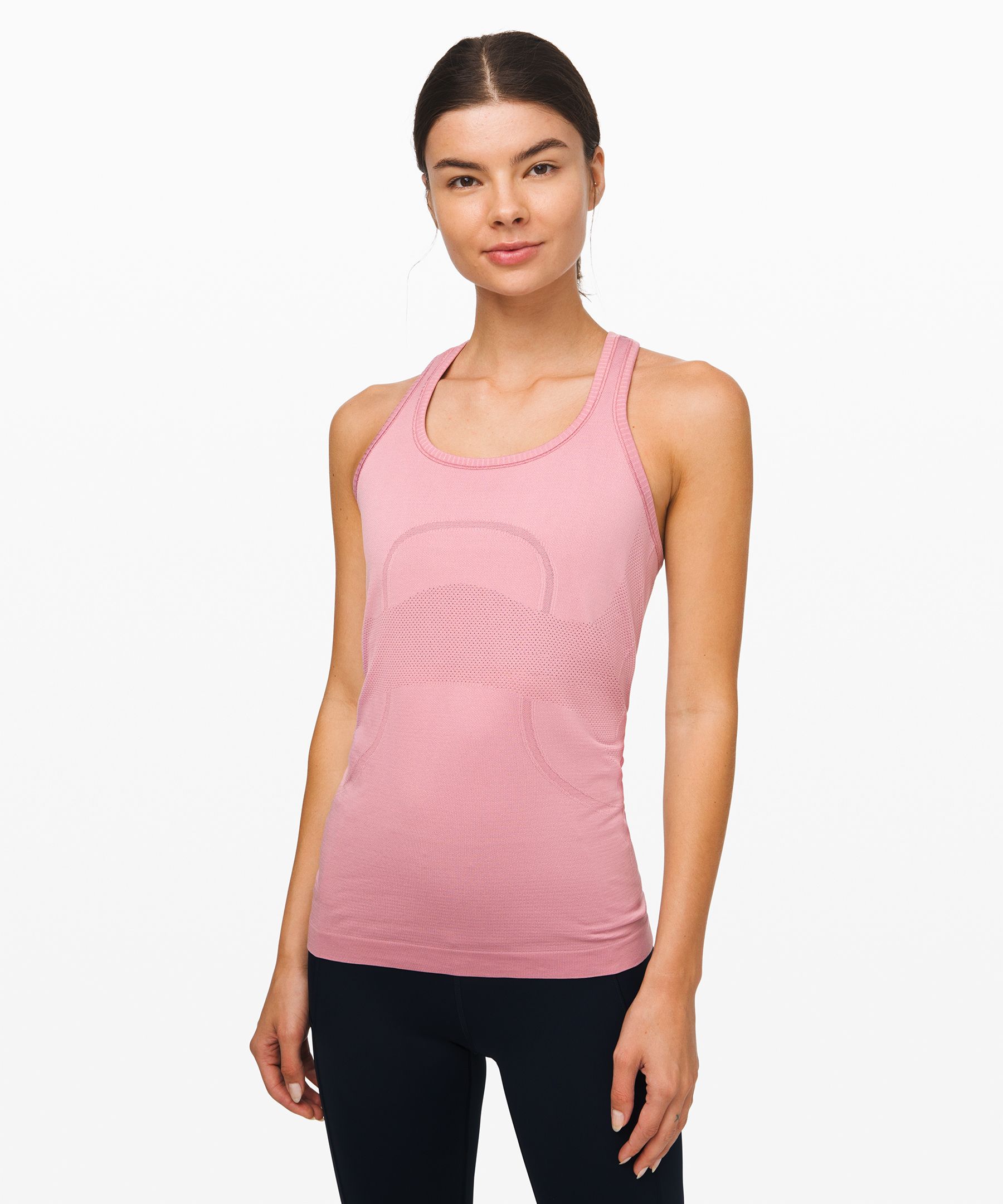 Lululemon Swiftly Tech Racerback In Pink Taupe/pink Taupe