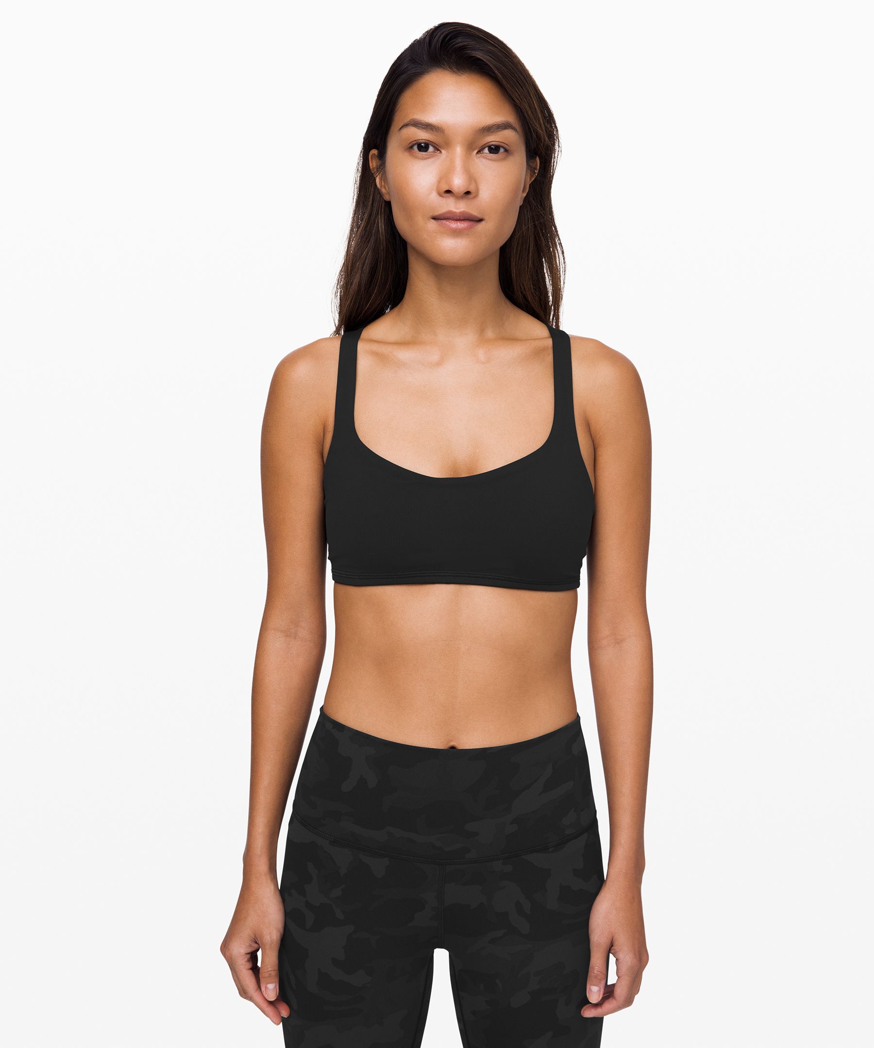 Lululemon Free To Be Bra Light Support, A/b Cup In Black