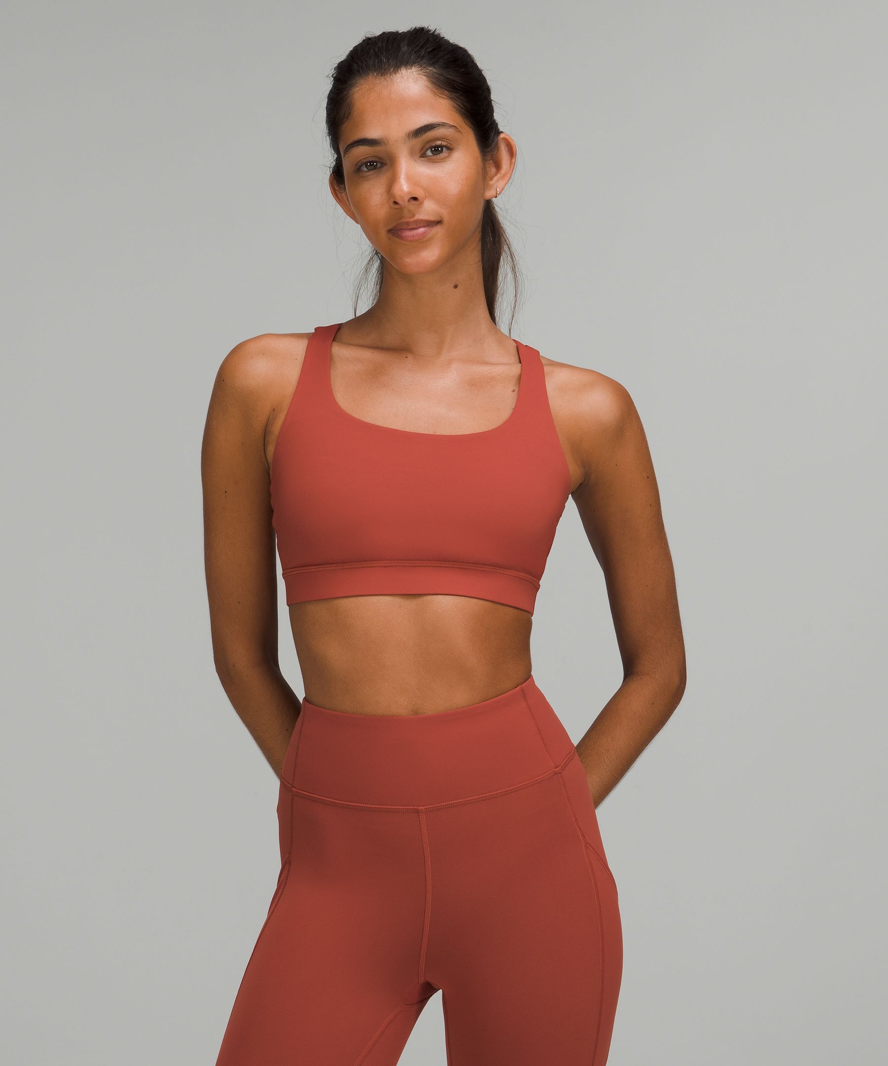 Lululemon Energy Bra *Medium Support, B–D Cups - French Press