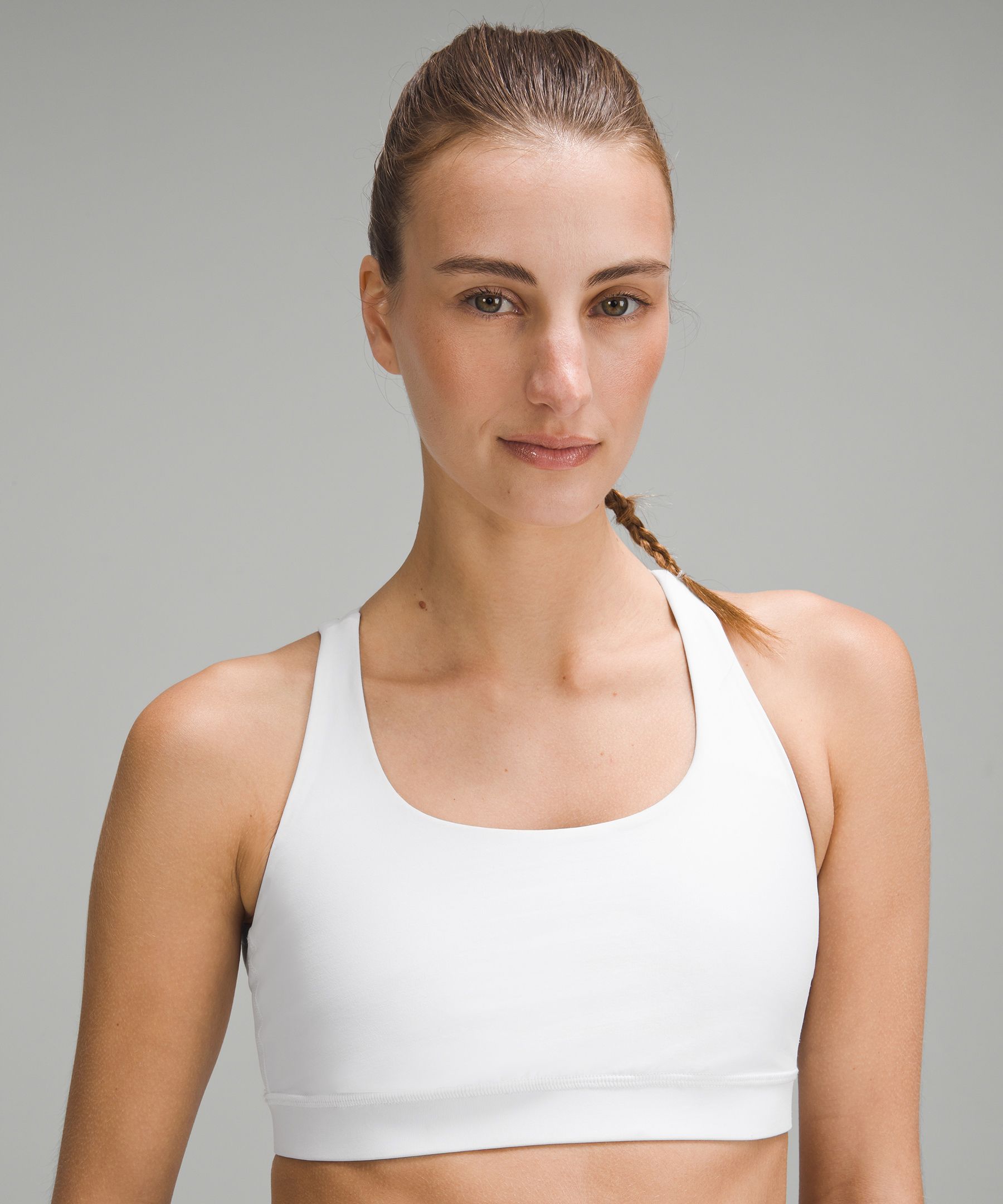 Lululemon White Energy Activewear Sports Bra Size 2 (XS, 26