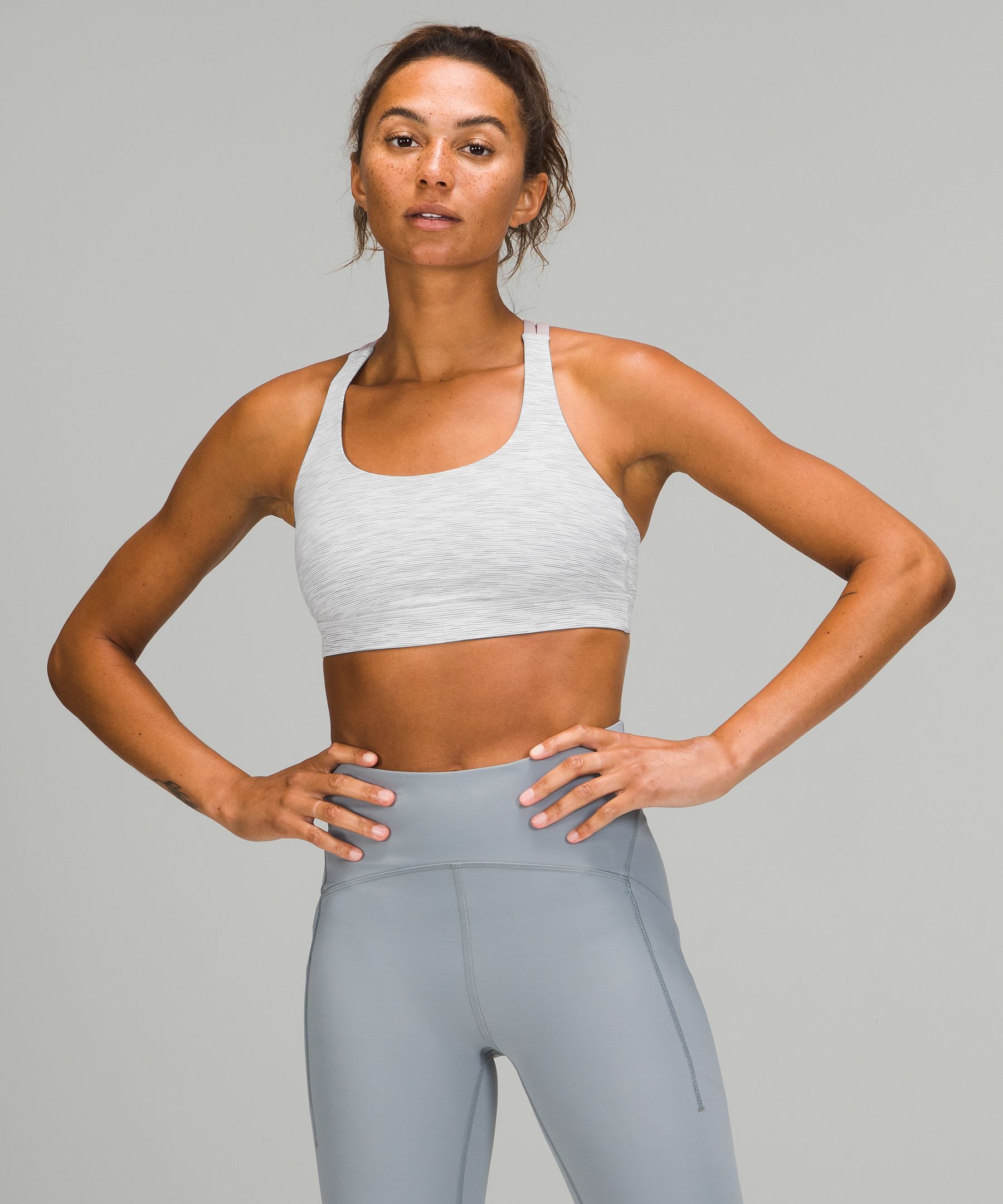 Lululemon Energy Bra Wee Are From Space Ice Grey Alpine White